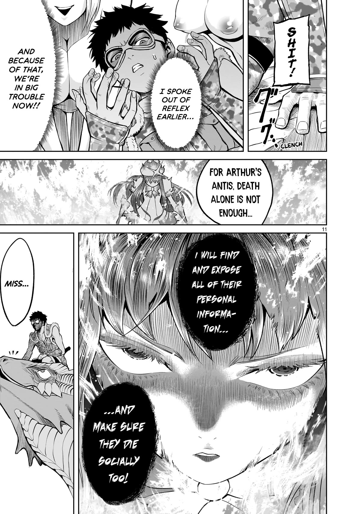 Rosen Garten Saga Chapter 45 page 12 - Chapter 45: Bulge ~Hodensack~