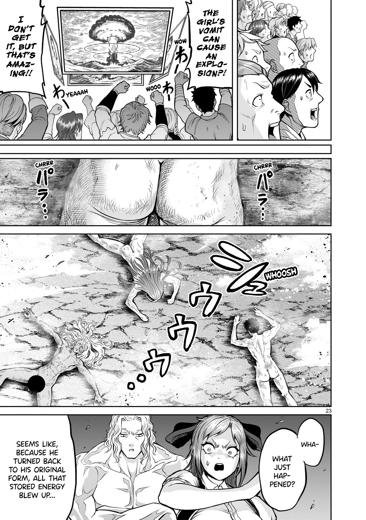 Rosen Garten Saga Chapter 45 page 23 - Chapter 45: Bulge ~Hodensack~