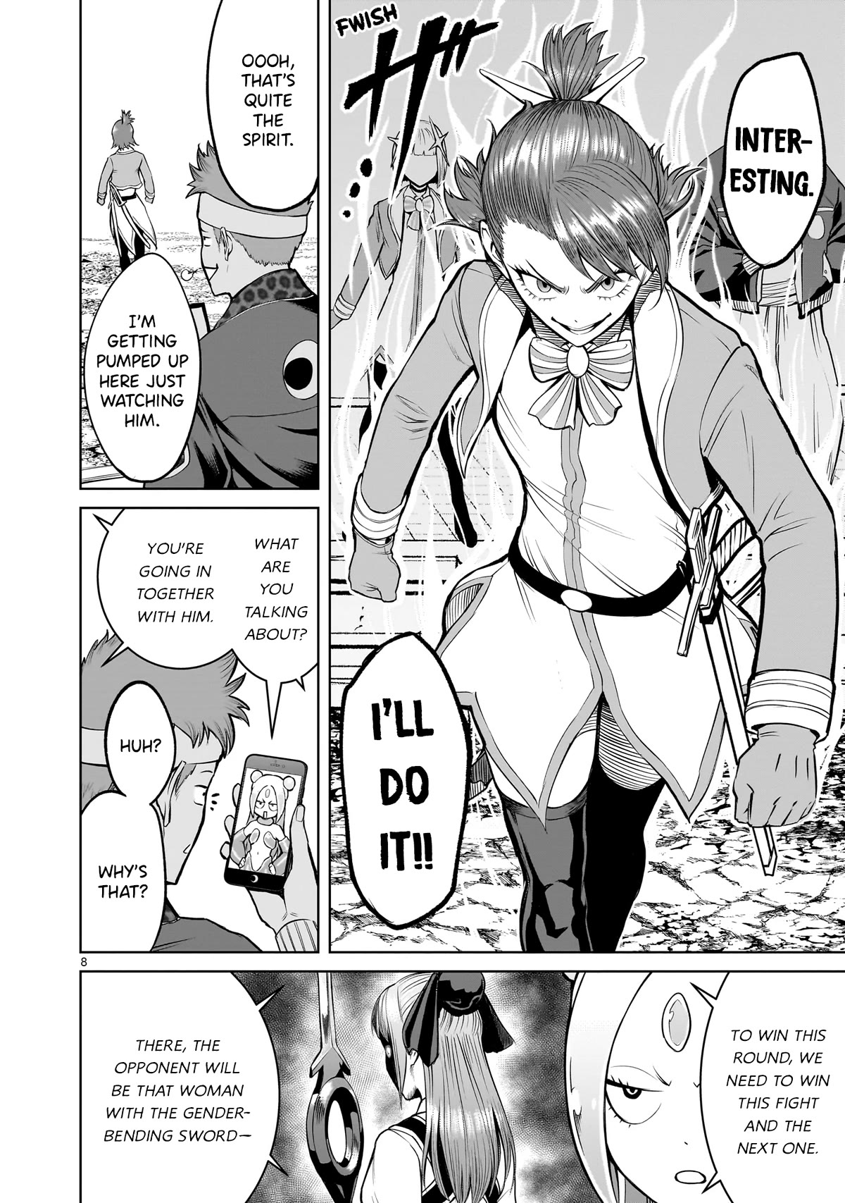 Rosen Garten Saga Chapter 46 page 9 - Chapter 46: Youths ~Zustand des Haven~