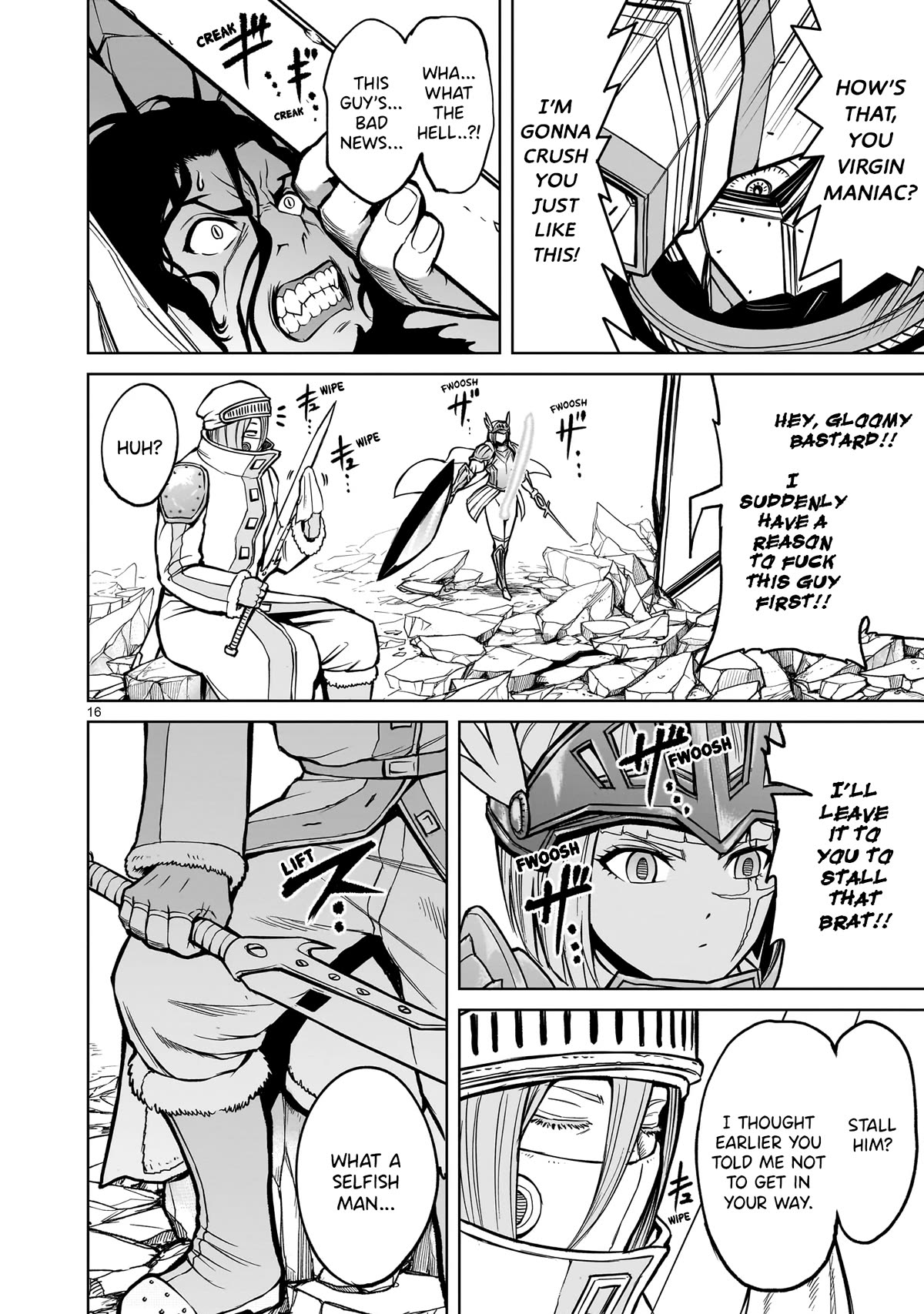 Rosen Garten Saga Chapter 50 page 17 - Chapter 50: Gold Statue ~Deus ex Machina~