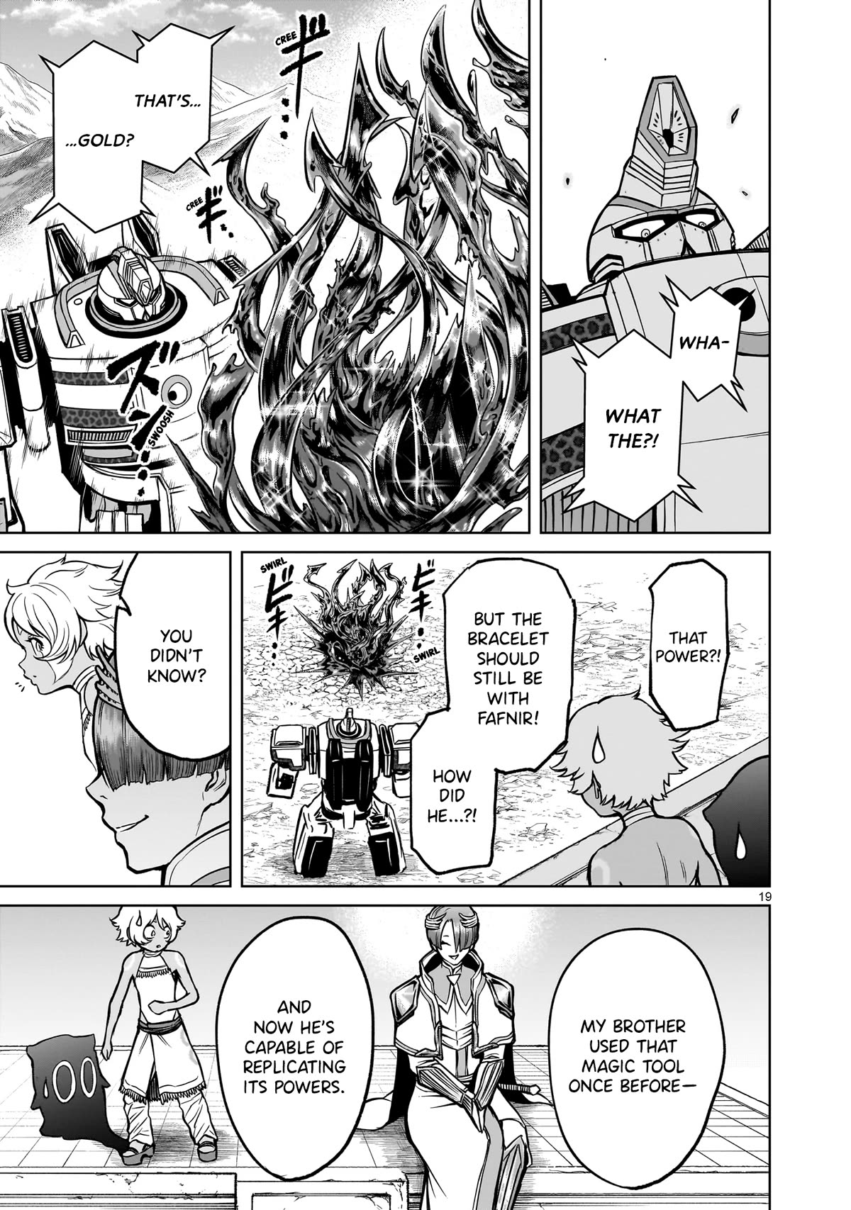 Rosen Garten Saga Chapter 50 page 20 - Chapter 50: Gold Statue ~Deus ex Machina~