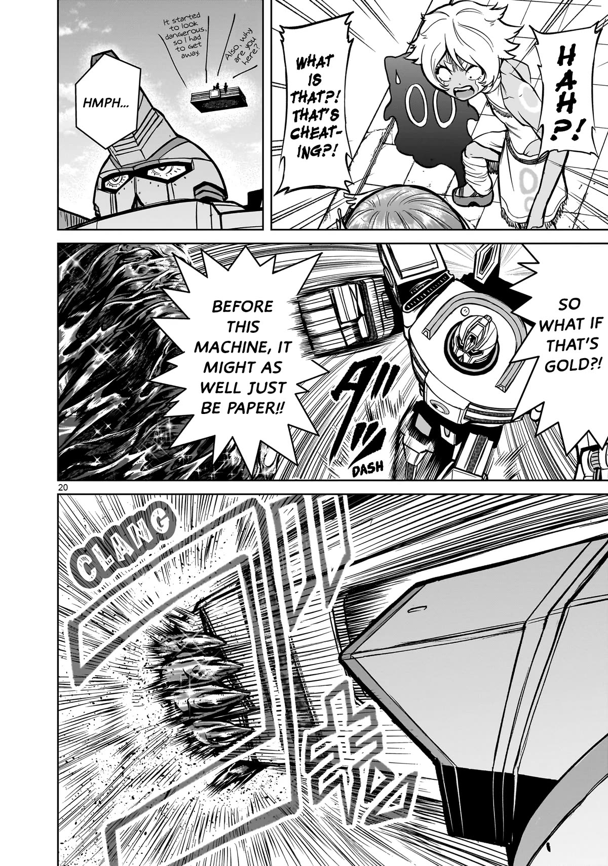 Rosen Garten Saga Chapter 50 page 21 - Chapter 50: Gold Statue ~Deus ex Machina~