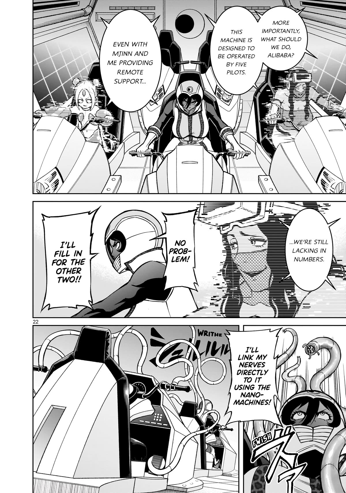 Rosen Garten Saga Chapter 50 page 23 - Chapter 50: Gold Statue ~Deus ex Machina~