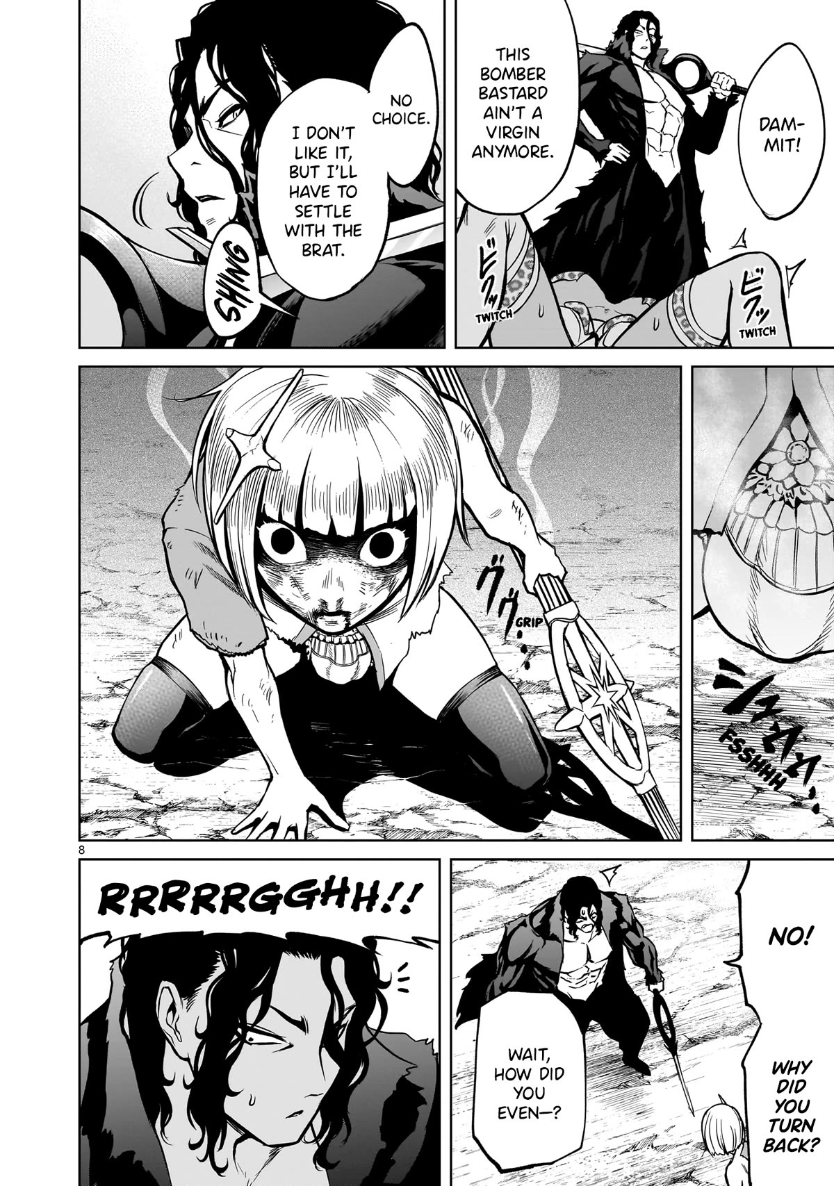 Rosen Garten Saga Chapter 50 page 9 - Chapter 50: Gold Statue ~Deus ex Machina~