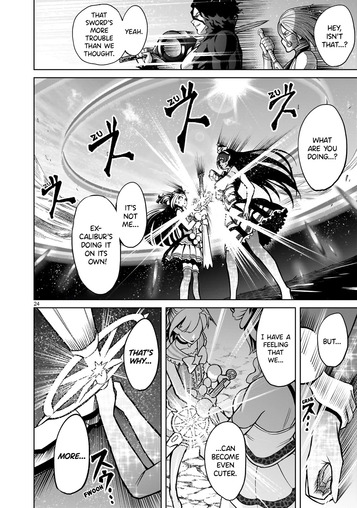 Rosen Garten Saga Chapter 51 page 25 - Chapter 51: Enthusiasm ~Cyalume Ändern~