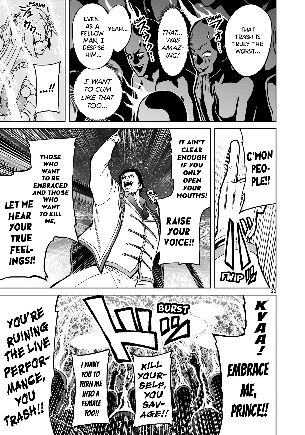 Rosen Garten Saga Chapter 52 page 23 - Chapter 52: Charm ~Live-Konzert~