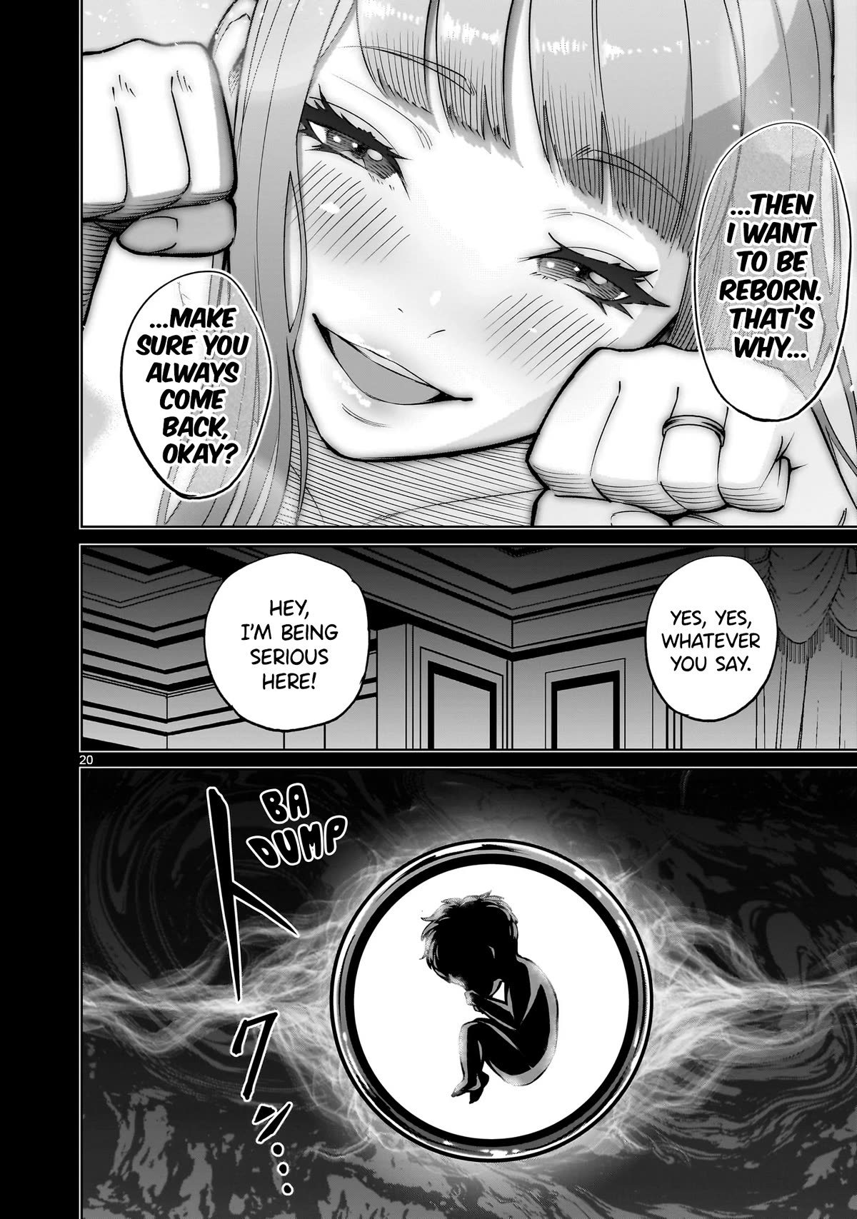 Rosen Garten Saga Chapter 58 page 21 - Chapter 58: Fetal Movement ~Reinkarnation~