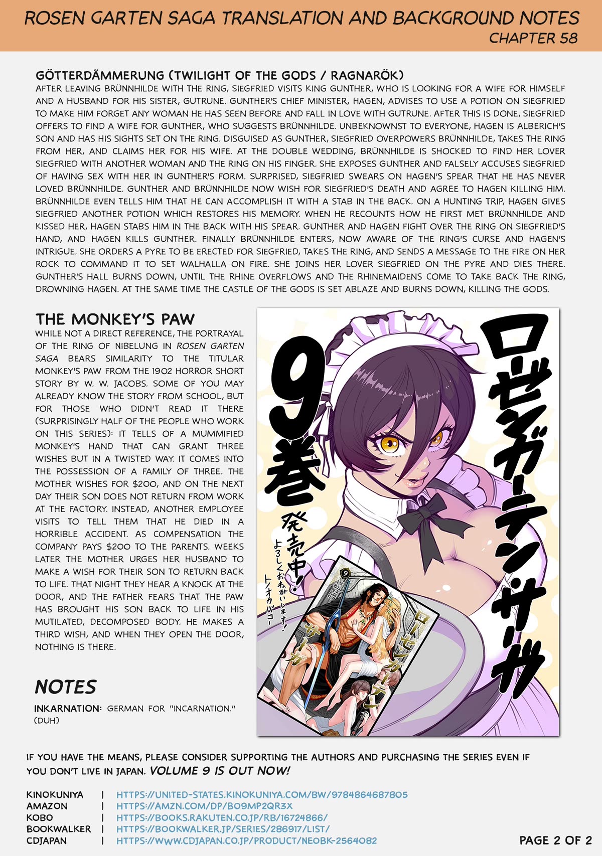 Rosen Garten Saga Chapter 58 page 23 - Chapter 58: Fetal Movement ~Reinkarnation~
