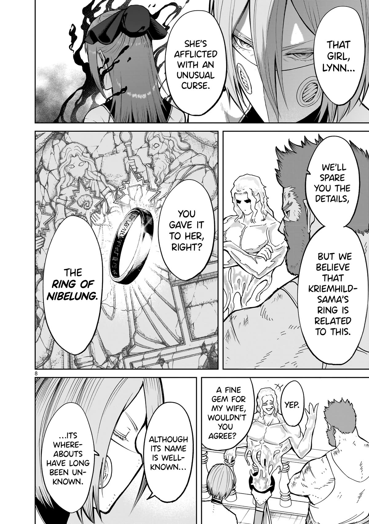 Rosen Garten Saga Chapter 58 page 9 - Chapter 58: Fetal Movement ~Reinkarnation~
