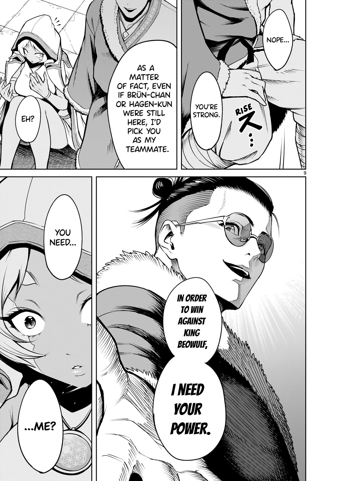 Rosen Garten Saga Chapter 62 page 10 - Chapter 62: Activate ~Mobiler Anzug~