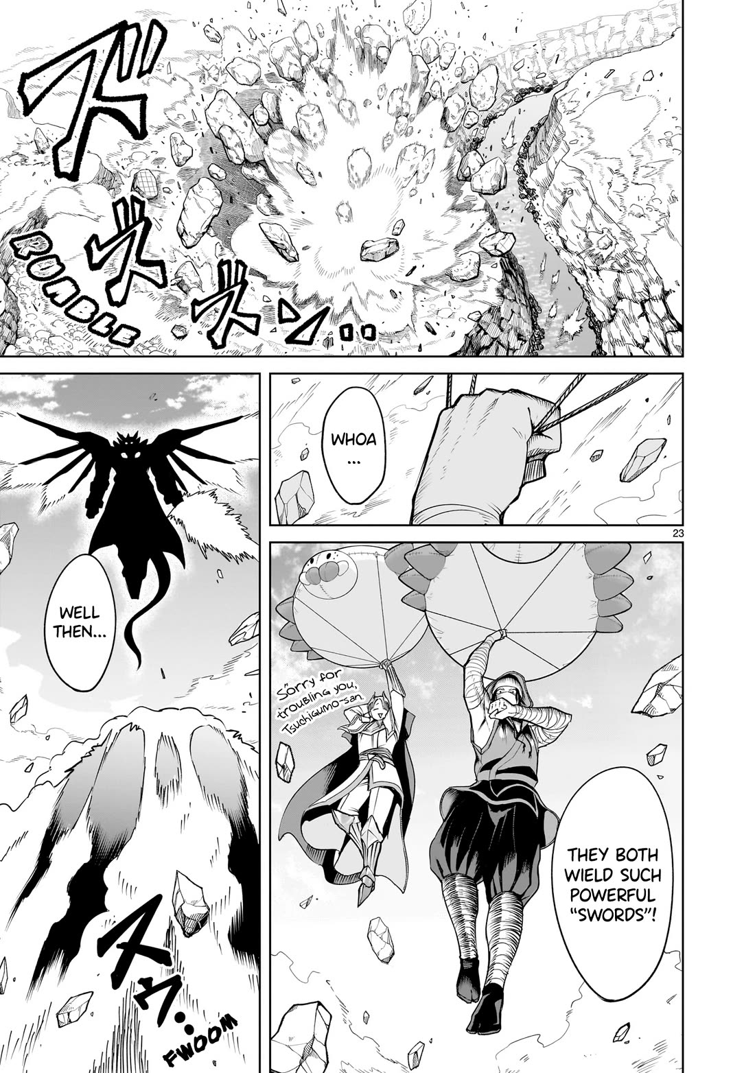 Rosen Garten Saga Chapter 62 page 23 - Chapter 62: Activate ~Mobiler Anzug~