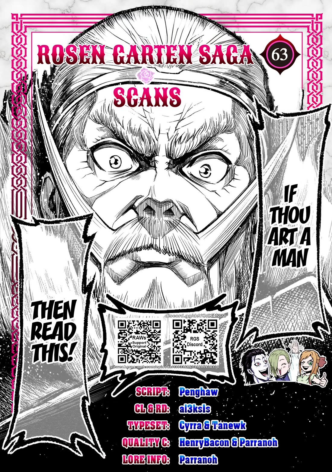 Rosen Garten Saga Chapter 63 page 1 - Chapter 63: Pitch Black ~Machtschikanierung~