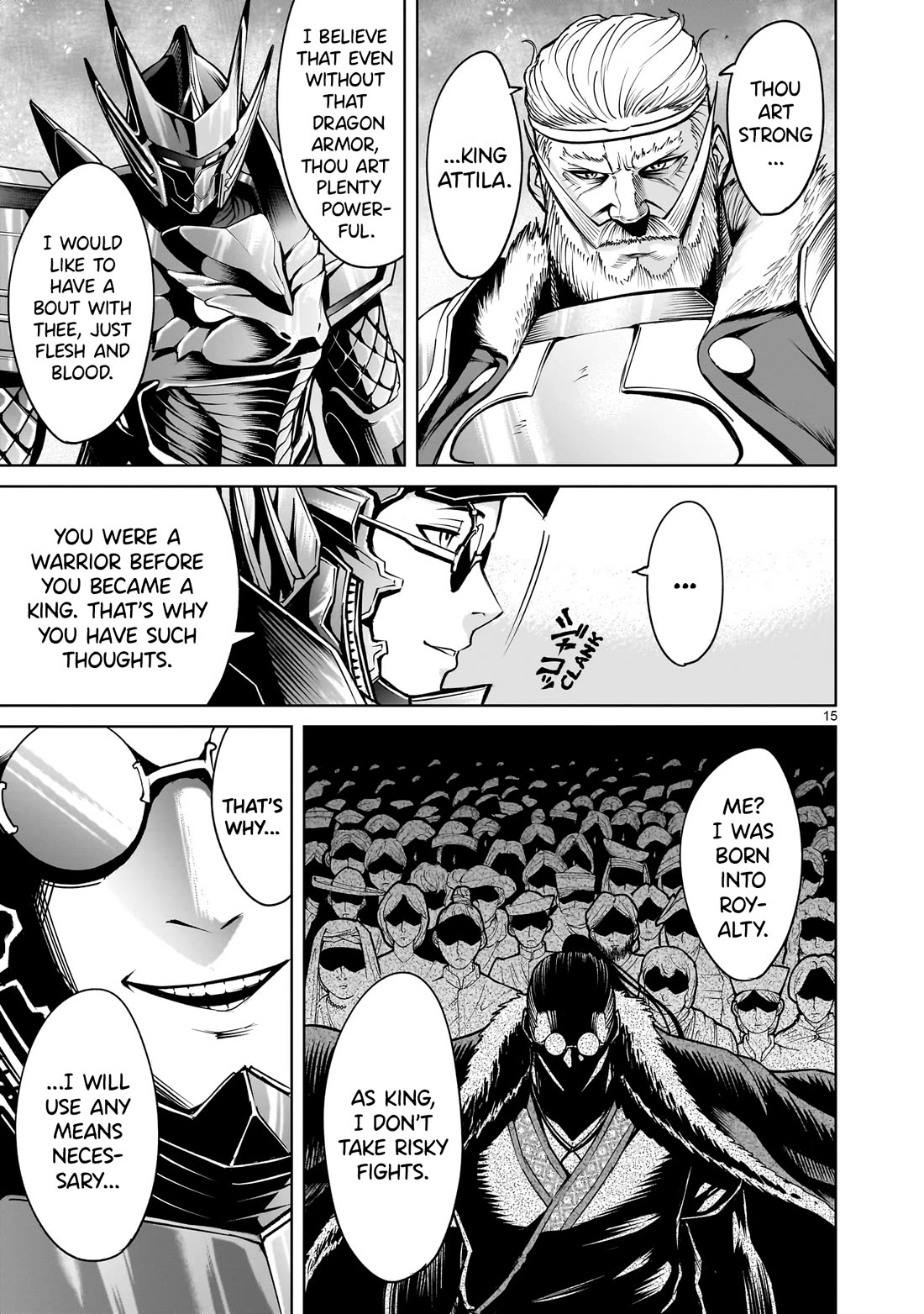 Rosen Garten Saga Chapter 63 page 16 - Chapter 63: Pitch Black ~Machtschikanierung~