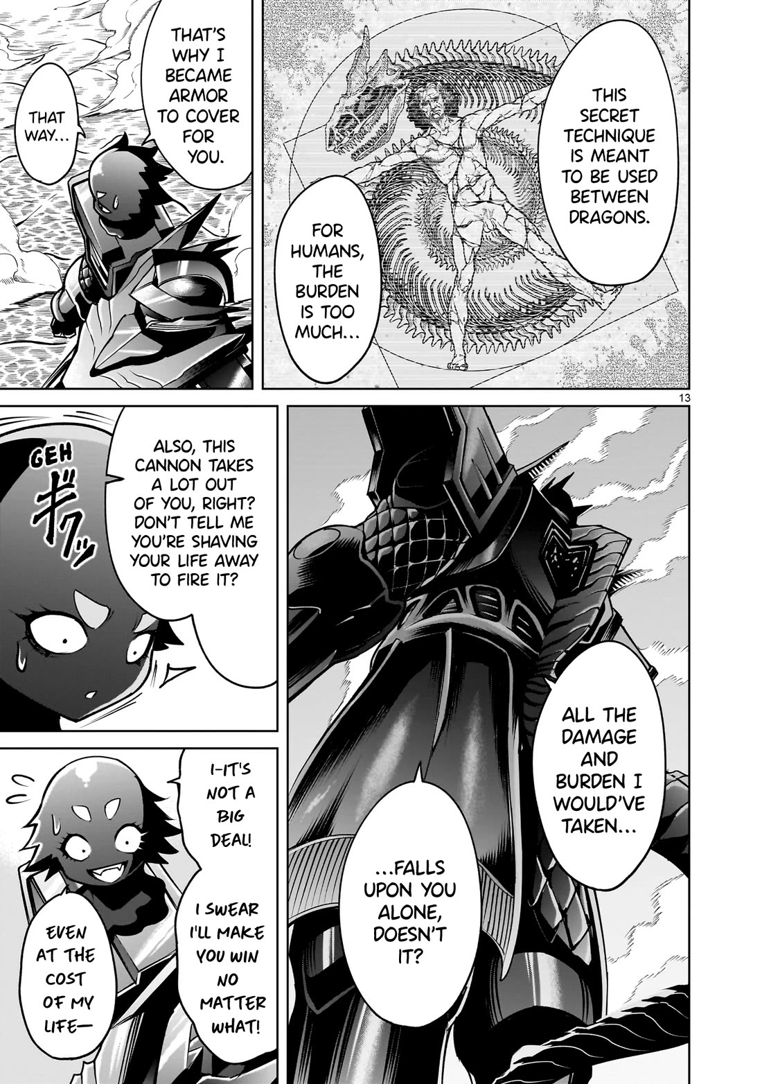 Rosen Garten Saga Chapter 64 page 13 - Chapter 64: Dragon King ~Vertrauen~