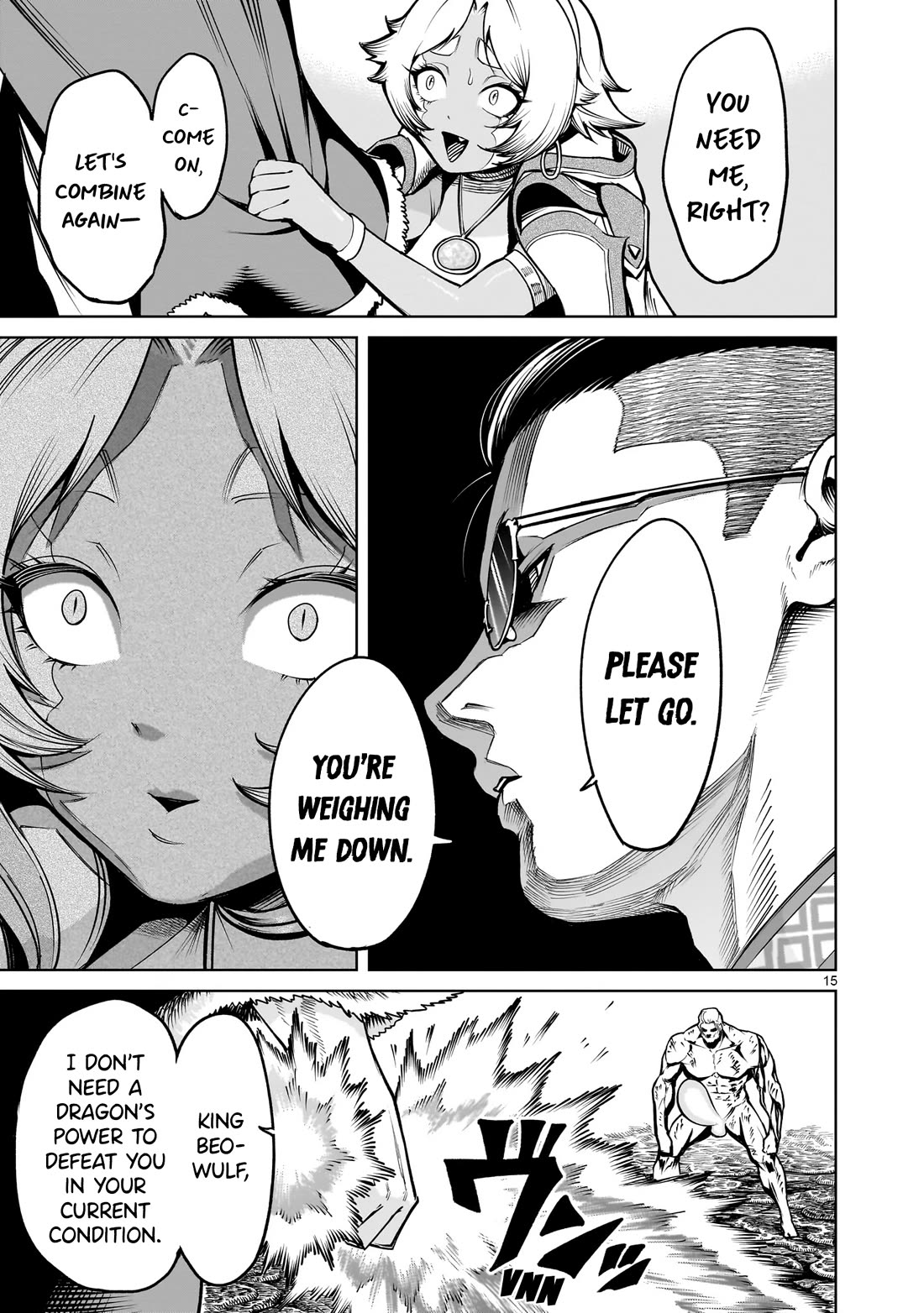 Rosen Garten Saga Chapter 64 page 15 - Chapter 64: Dragon King ~Vertrauen~