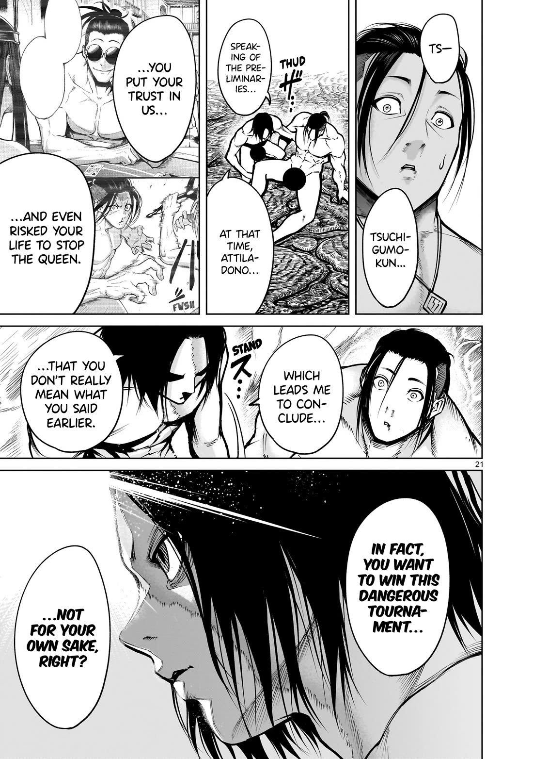 Rosen Garten Saga Chapter 64 page 21 - Chapter 64: Dragon King ~Vertrauen~