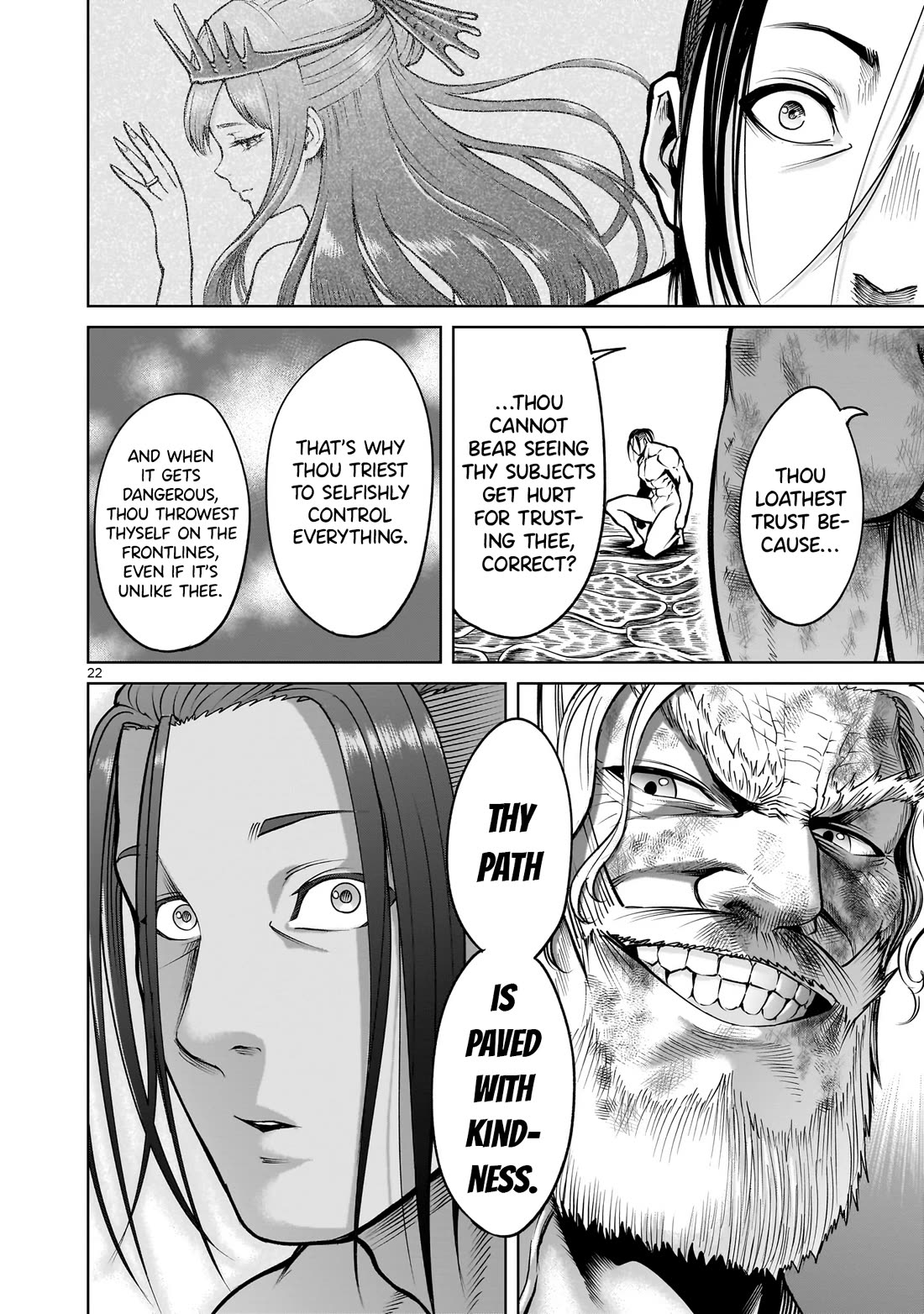 Rosen Garten Saga Chapter 64 page 22 - Chapter 64: Dragon King ~Vertrauen~