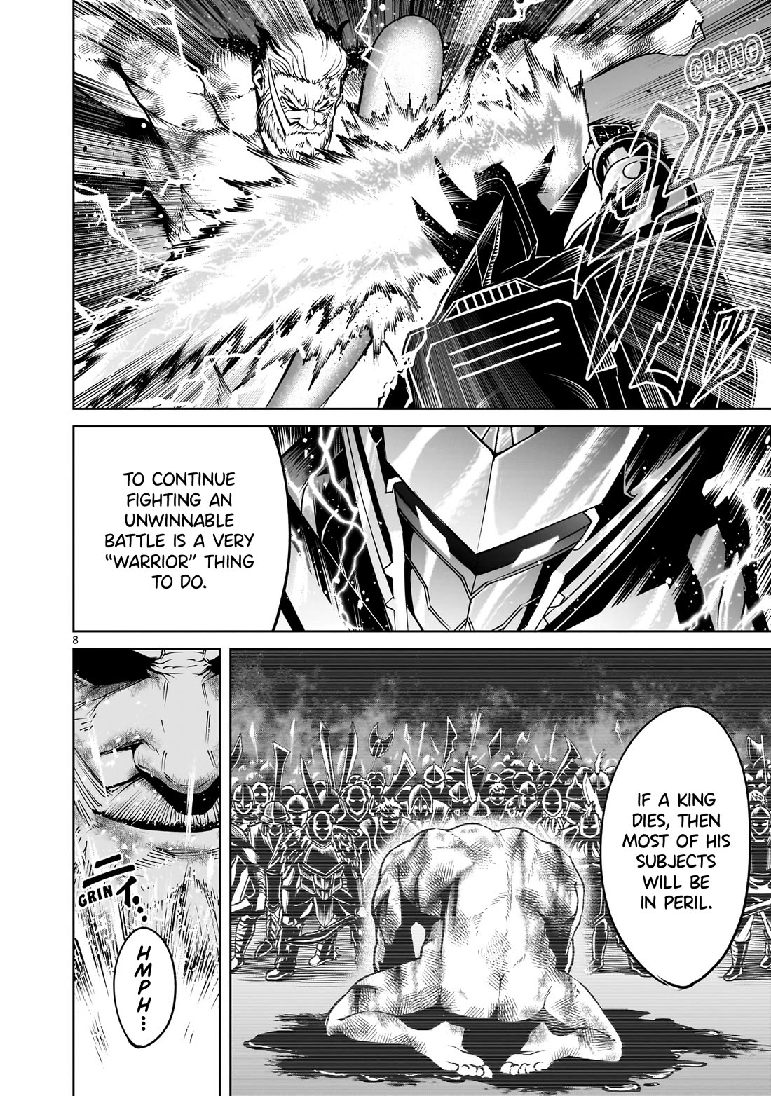Rosen Garten Saga Chapter 64 page 8 - Chapter 64: Dragon King ~Vertrauen~