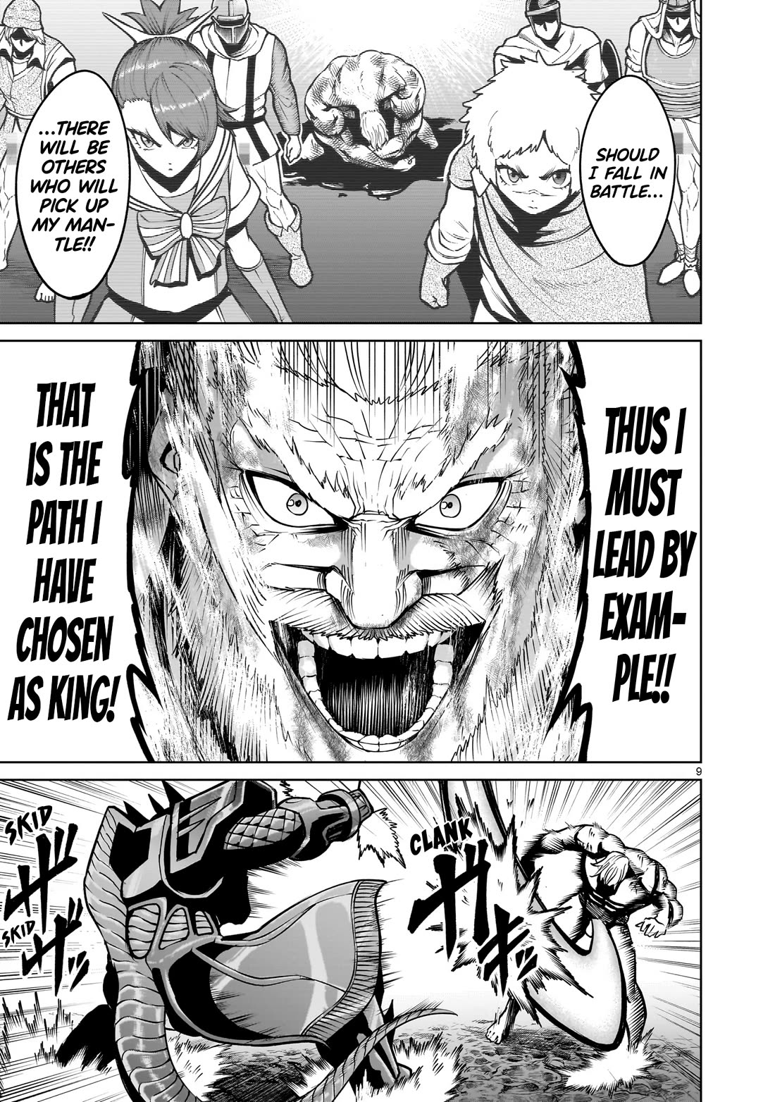 Rosen Garten Saga Chapter 64 page 9 - Chapter 64: Dragon King ~Vertrauen~
