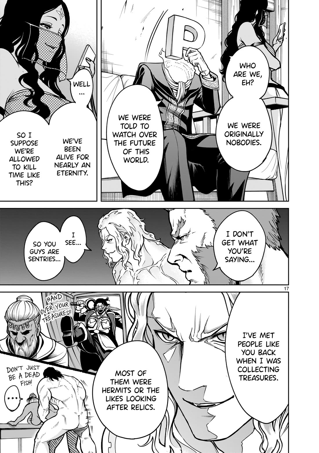 Rosen Garten Saga Chapter 66 page 17 - Chapter 66: Holy Wish ~Schule Himmel~