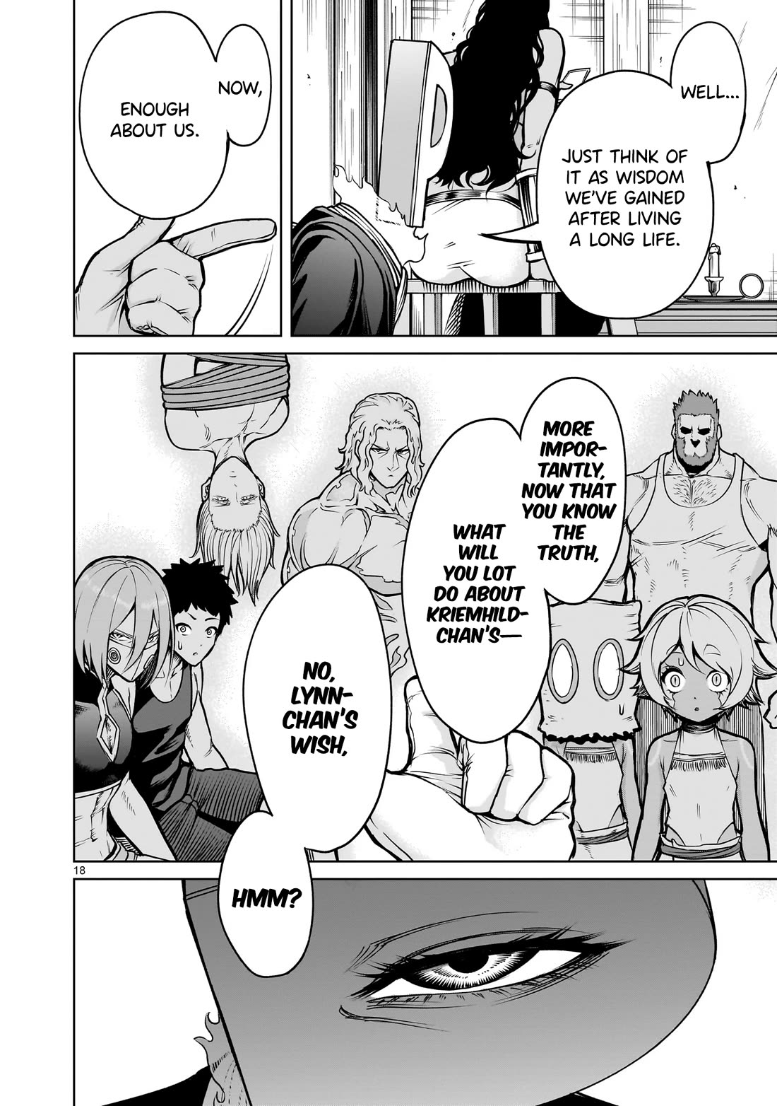 Rosen Garten Saga Chapter 66 page 18 - Chapter 66: Holy Wish ~Schule Himmel~