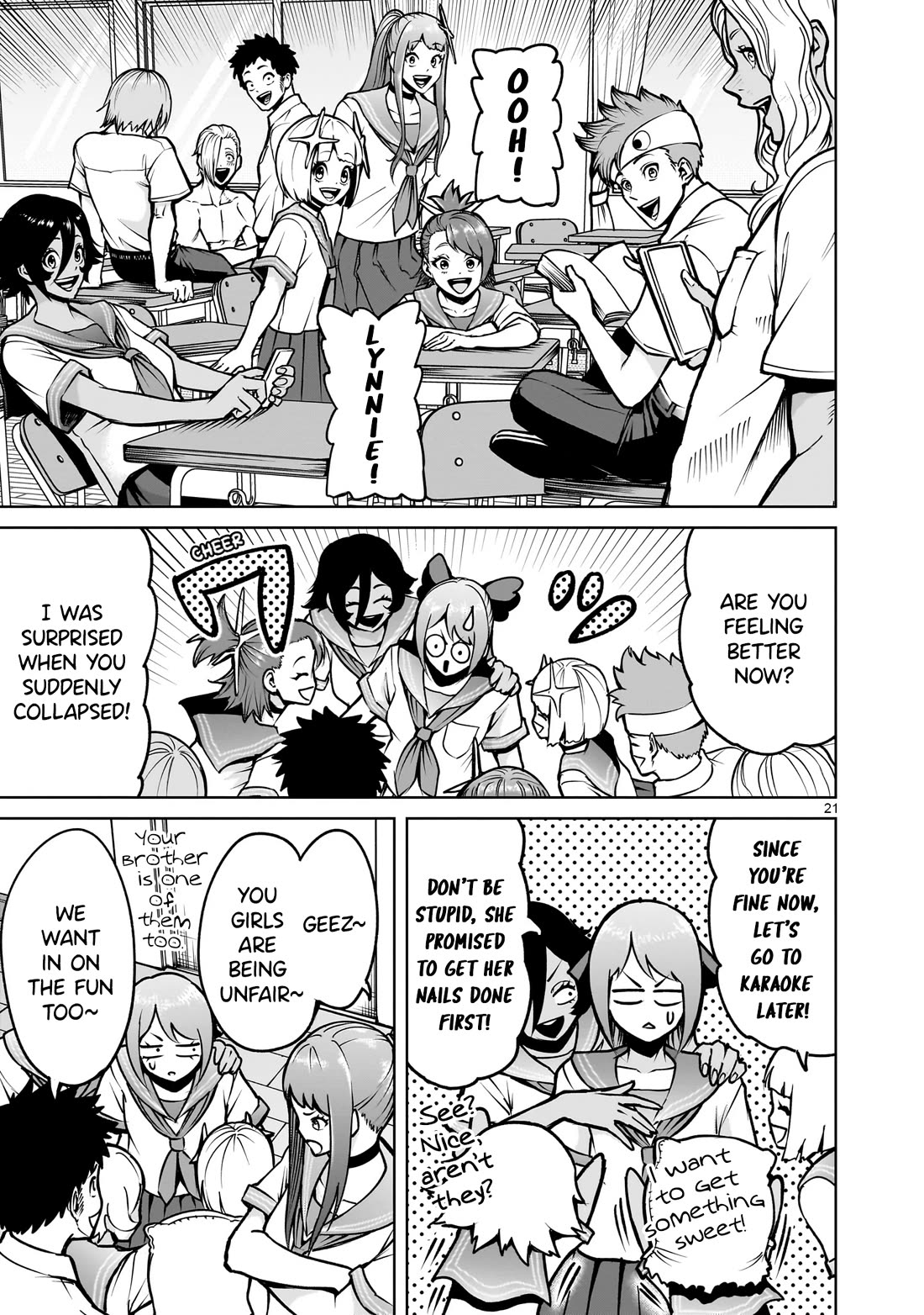 Rosen Garten Saga Chapter 66 page 21 - Chapter 66: Holy Wish ~Schule Himmel~