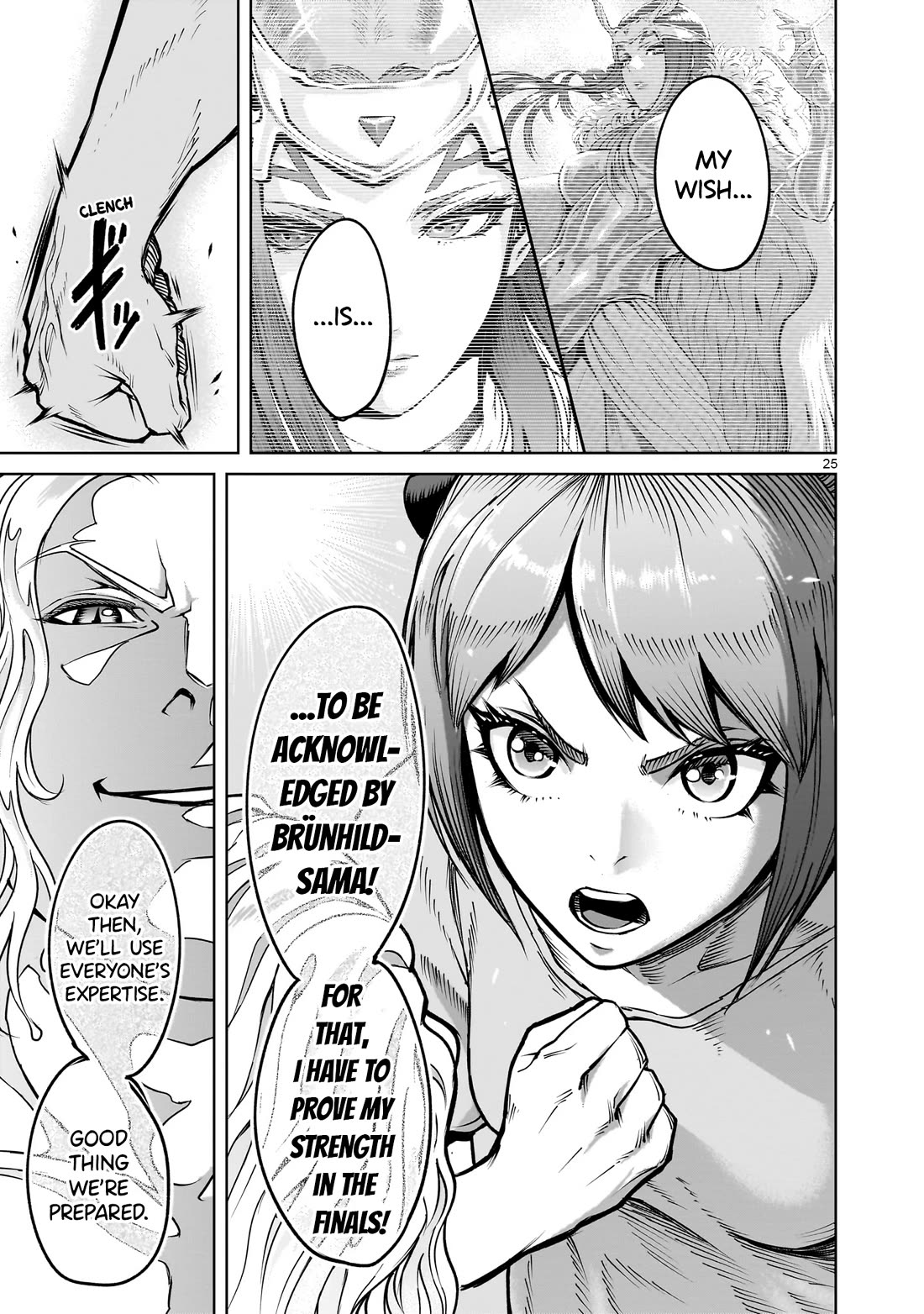 Rosen Garten Saga Chapter 66 page 25 - Chapter 66: Holy Wish ~Schule Himmel~