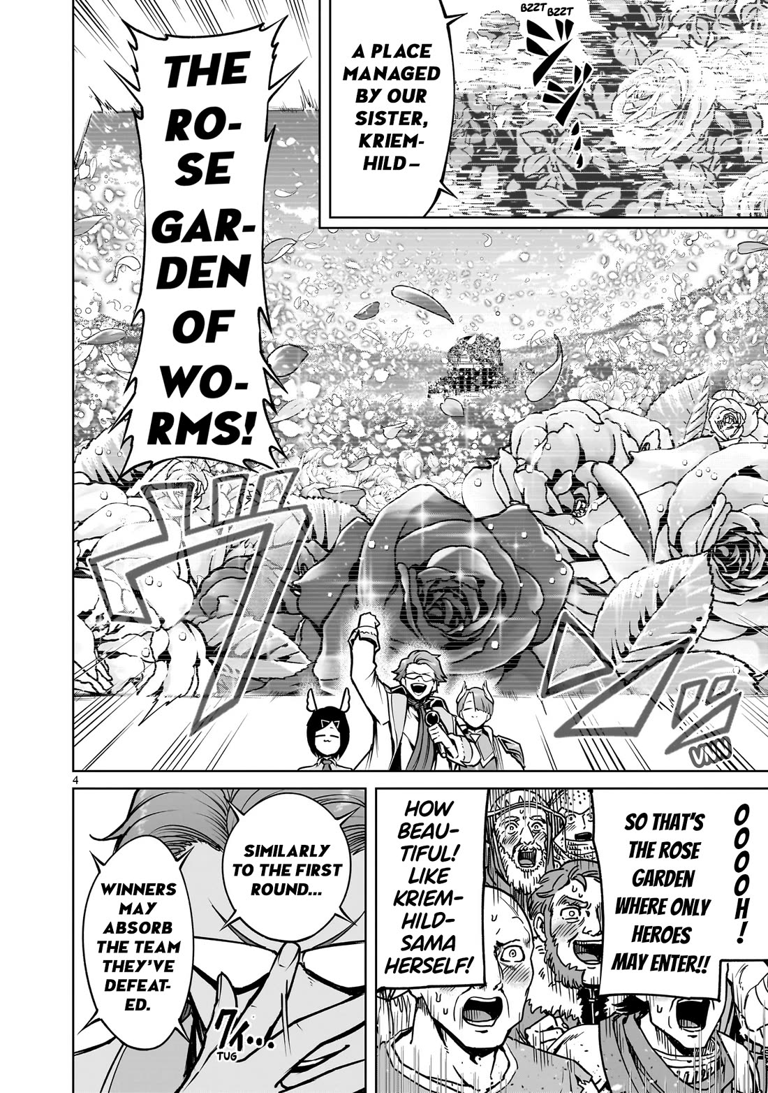 Rosen Garten Saga Chapter 66 page 4 - Chapter 66: Holy Wish ~Schule Himmel~