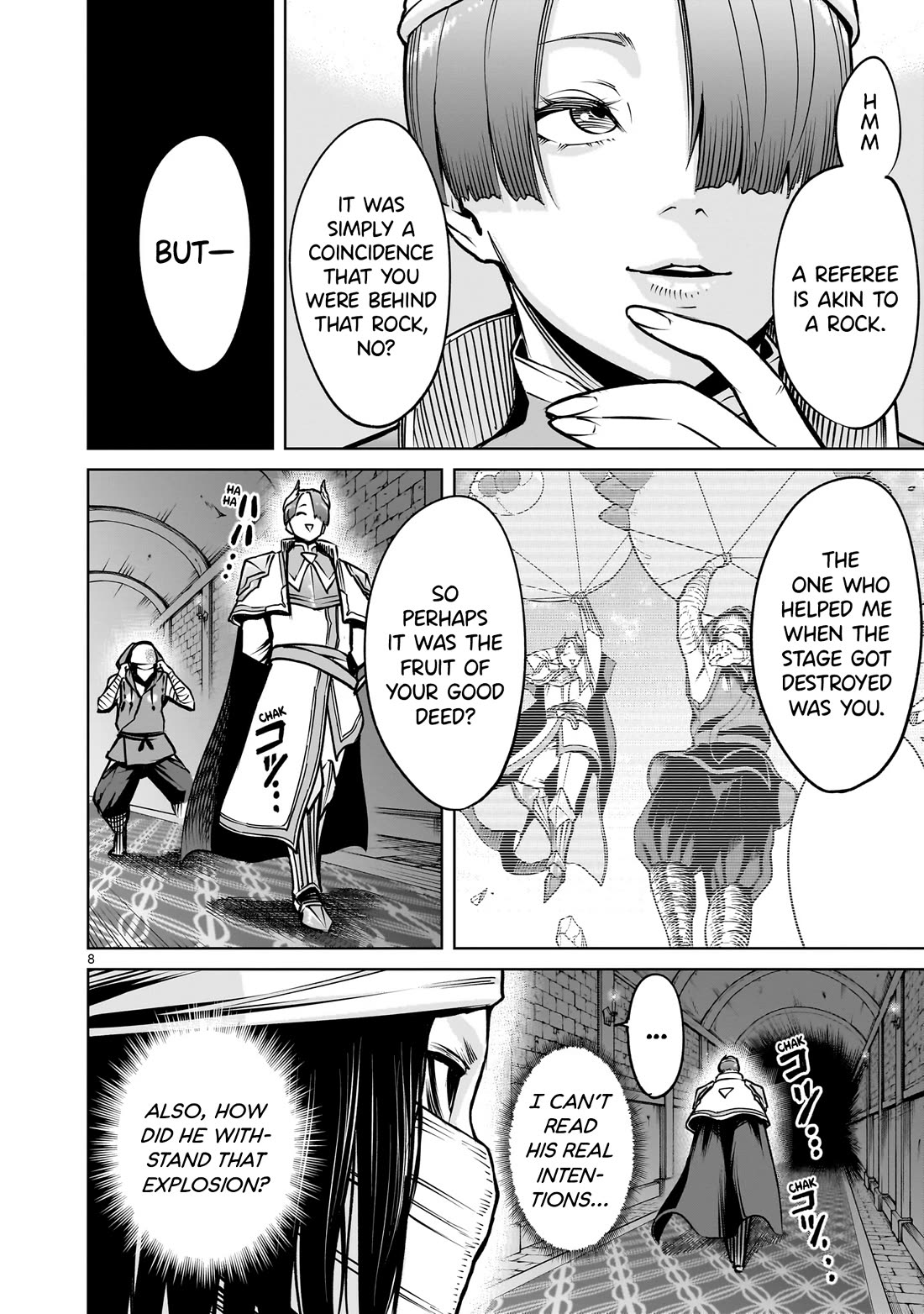 Rosen Garten Saga Chapter 66 page 8 - Chapter 66: Holy Wish ~Schule Himmel~