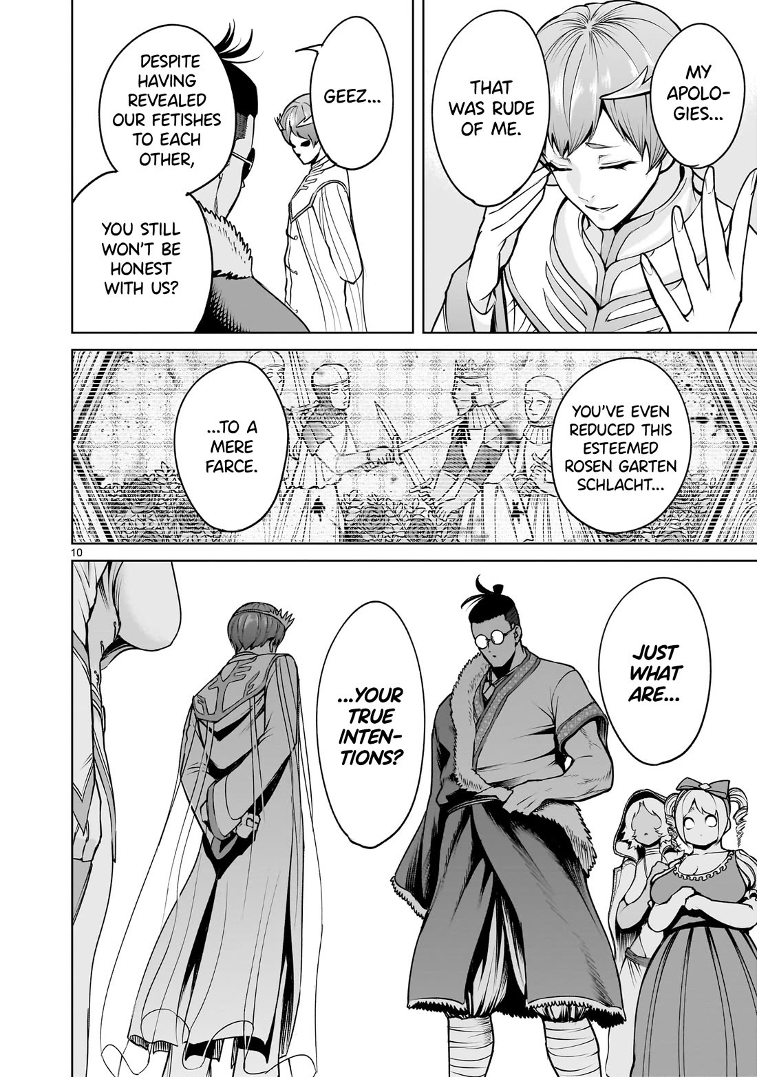 Rosen Garten Saga Chapter 69 page 11 - Chapter 69: Handshake ~Desinformation~