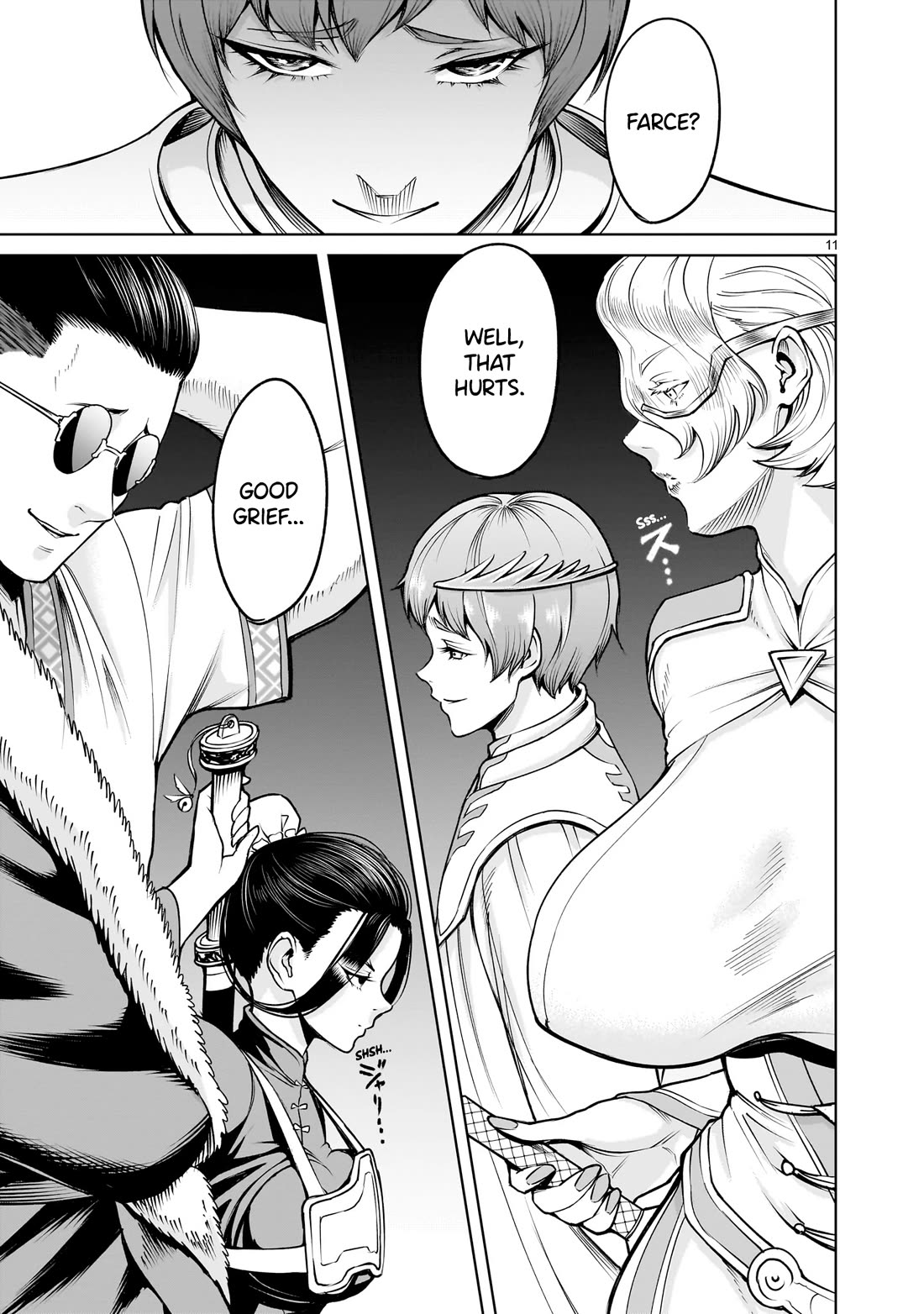 Rosen Garten Saga Chapter 69 page 12 - Chapter 69: Handshake ~Desinformation~