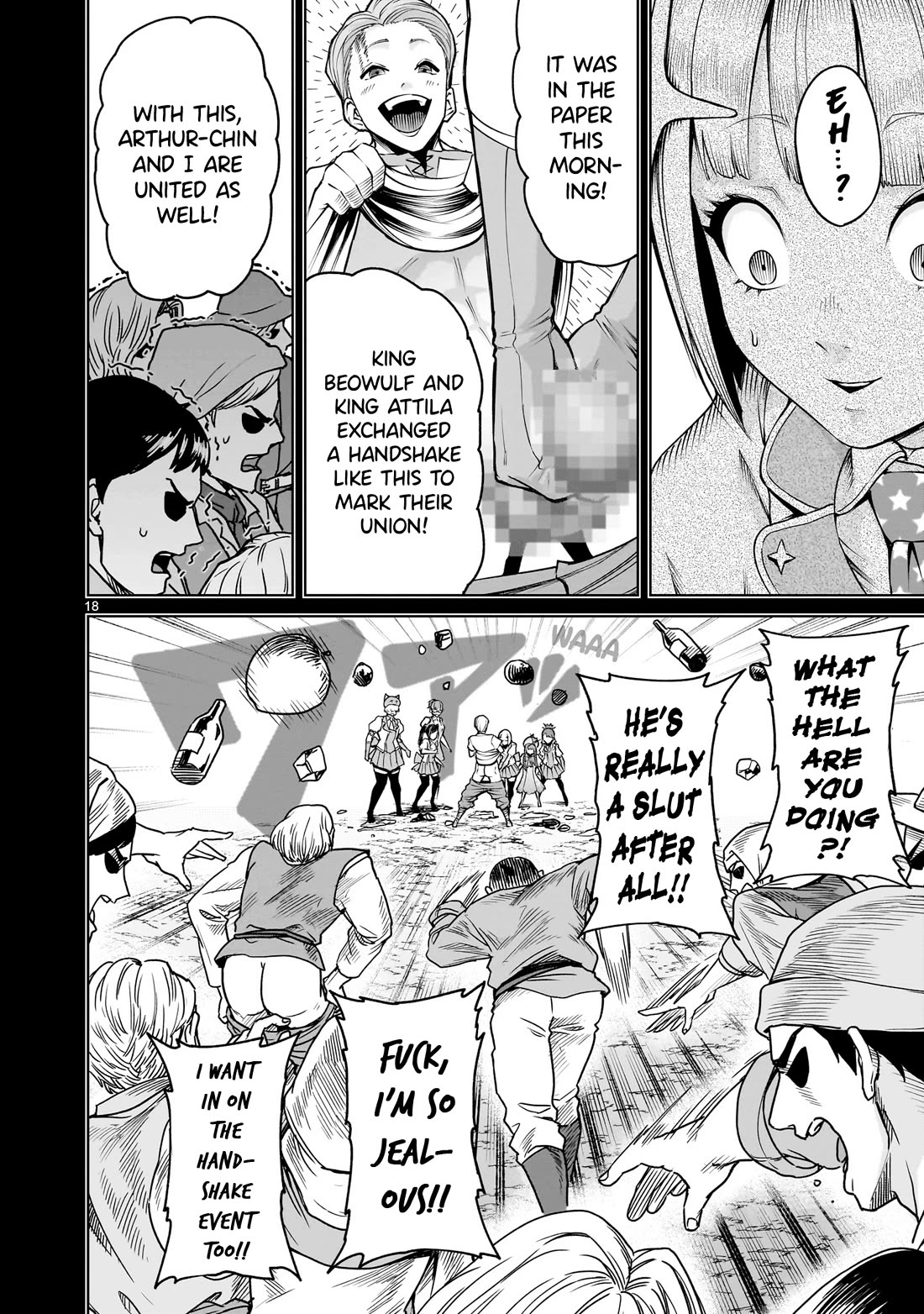 Rosen Garten Saga Chapter 69 page 19 - Chapter 69: Handshake ~Desinformation~