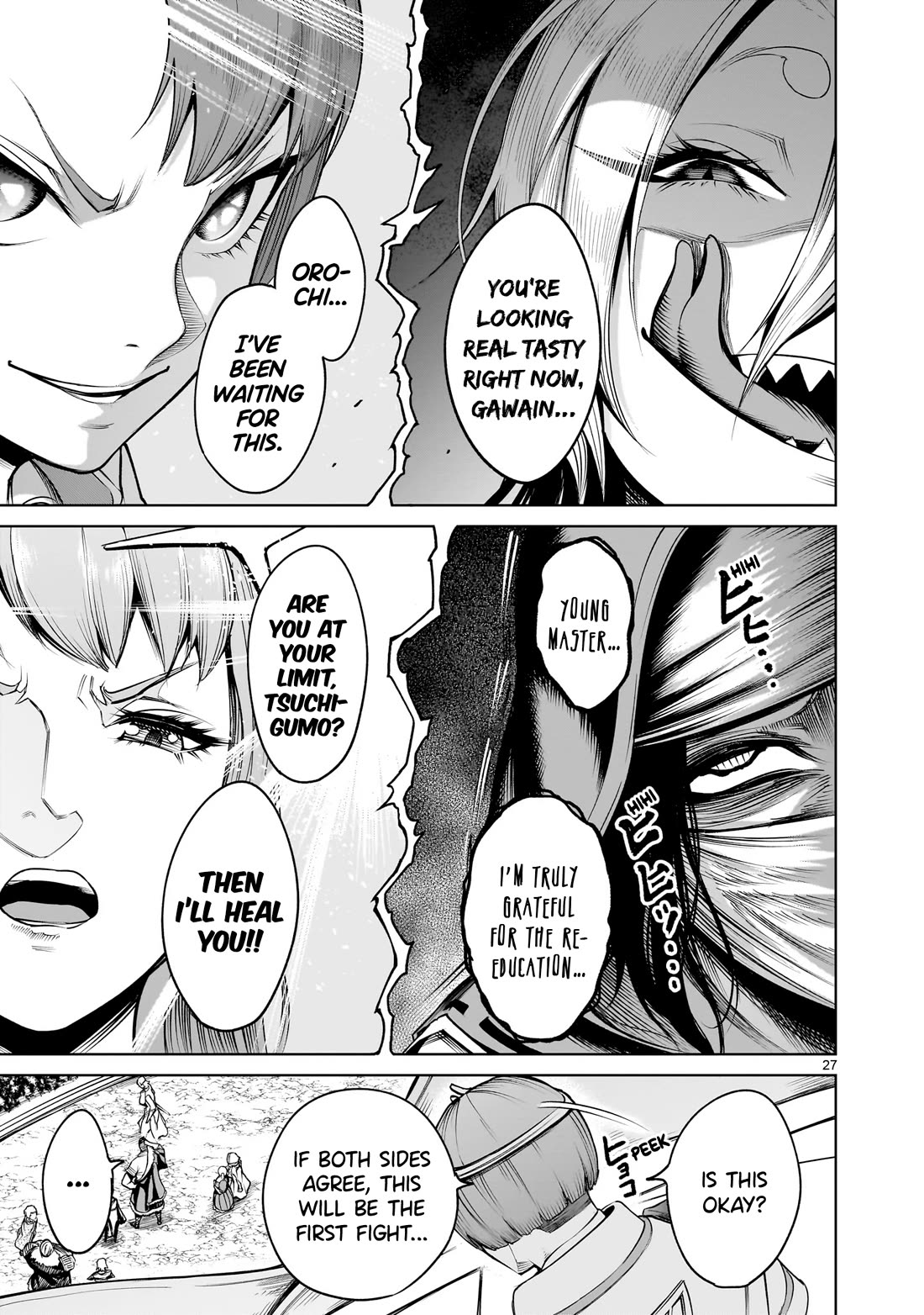 Rosen Garten Saga Chapter 69 page 28 - Chapter 69: Handshake ~Desinformation~