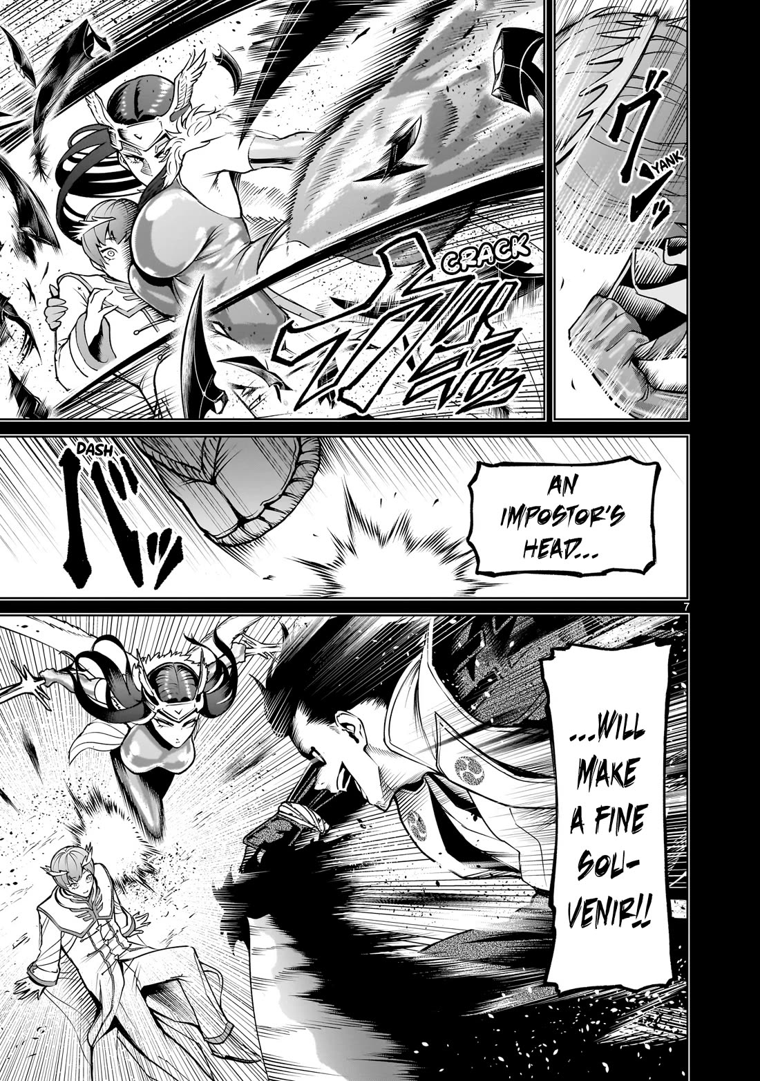 Rosen Garten Saga Chapter 69 page 8 - Chapter 69: Handshake ~Desinformation~