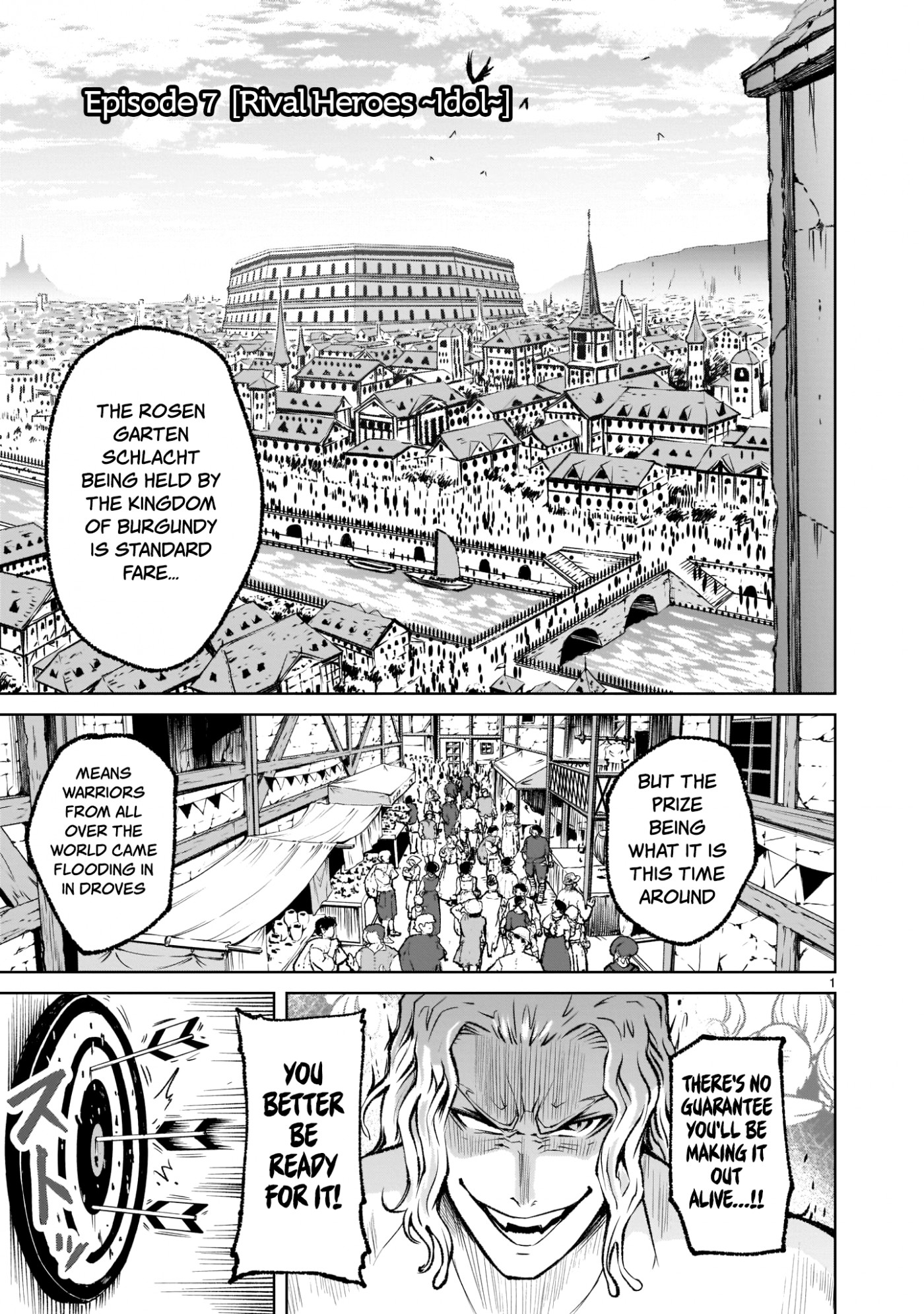 Rosen Garten Saga Chapter 7 page 1 - Chapter 7: Rival Heroes ~Idol~
