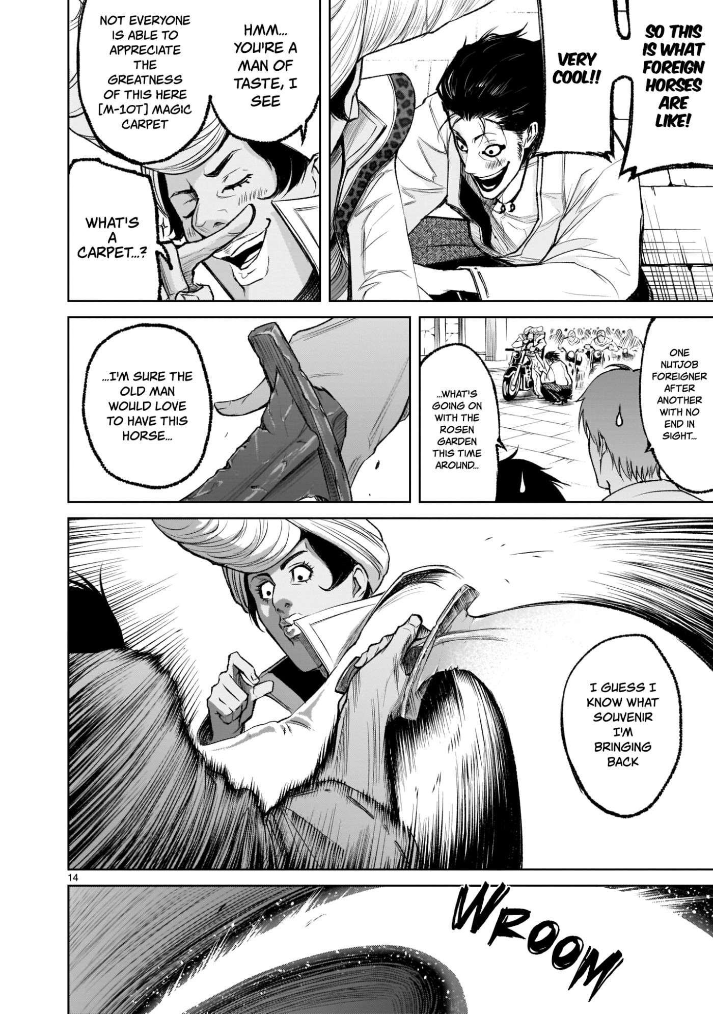 Rosen Garten Saga Chapter 7 page 14 - Chapter 7: Rival Heroes ~Idol~