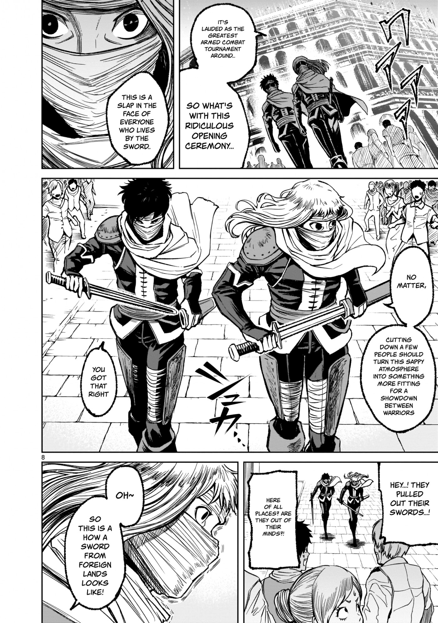 Rosen Garten Saga Chapter 7 page 8 - Chapter 7: Rival Heroes ~Idol~