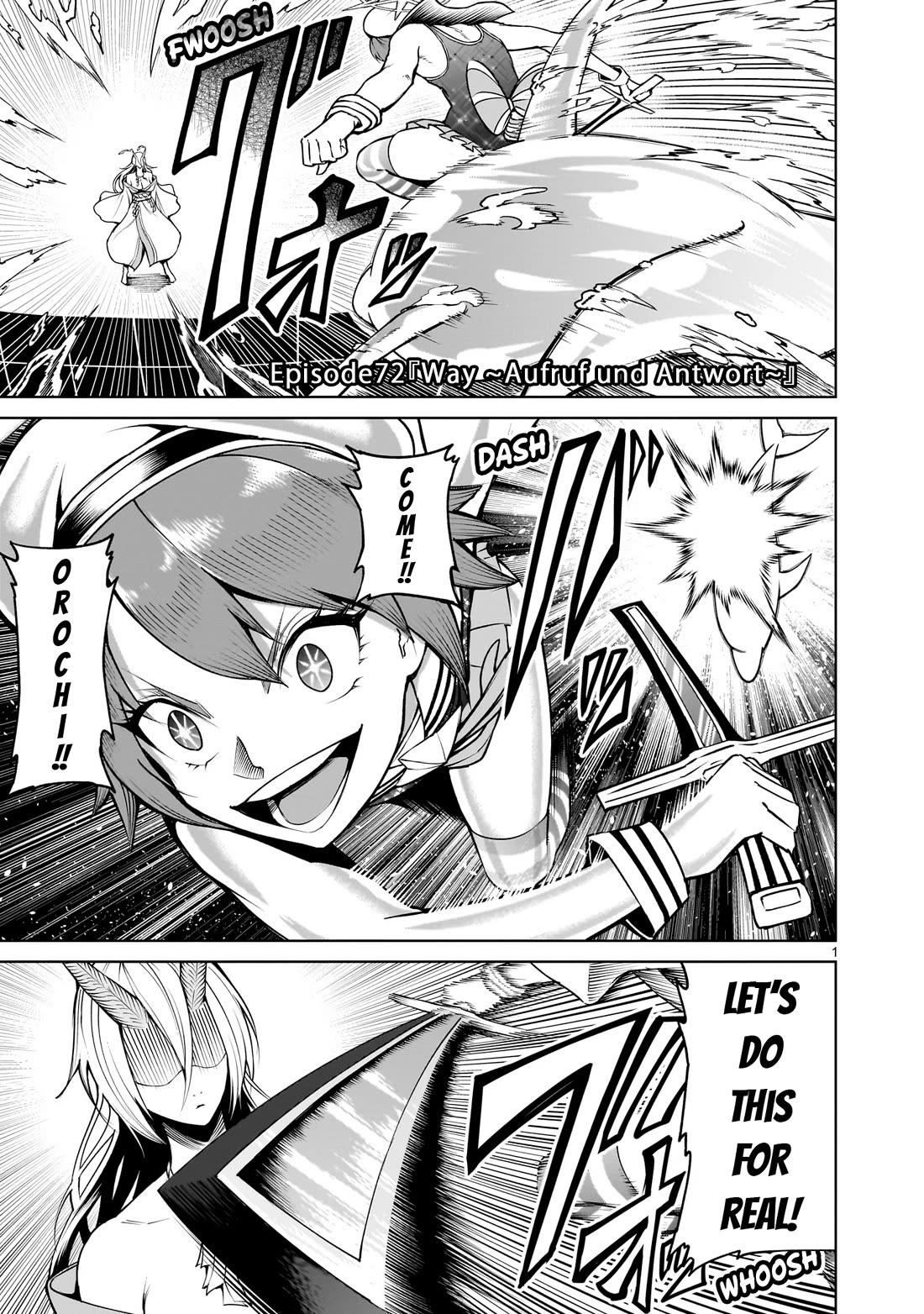 Rosen Garten Saga Chapter 72 page 1 - Chapter 72: Way ~Aufruf und Antwort~