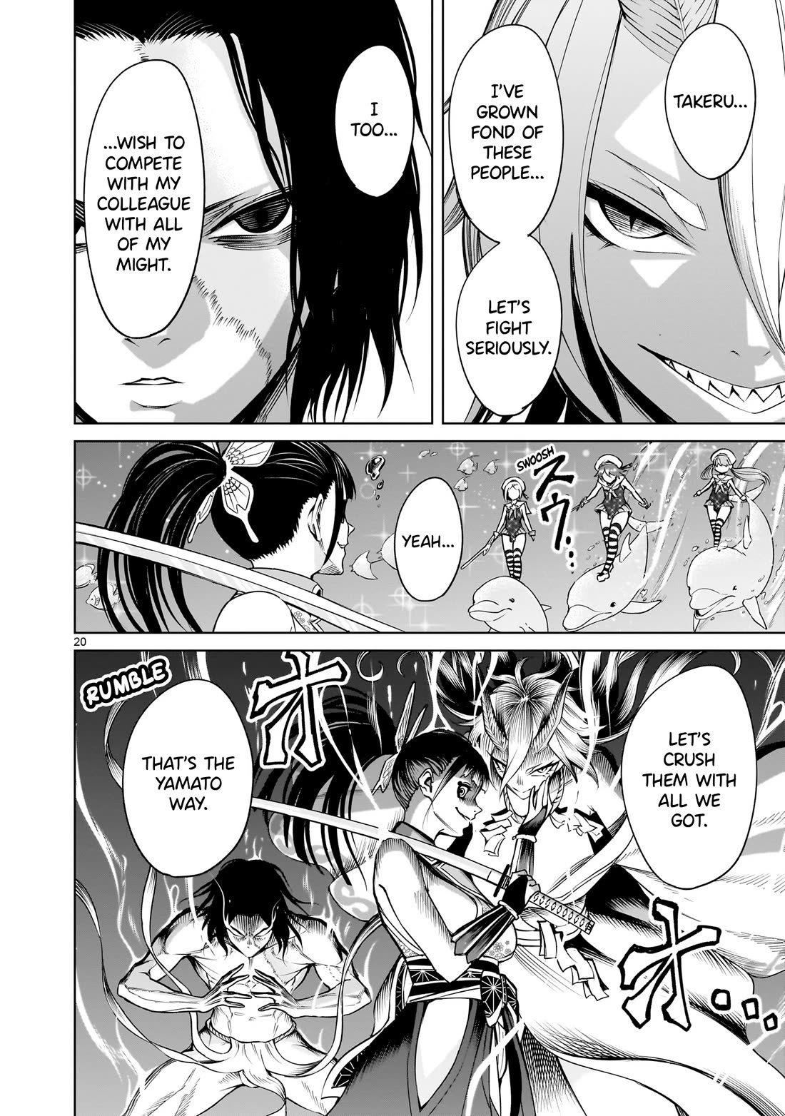 Rosen Garten Saga Chapter 72 page 19 - Chapter 72: Way ~Aufruf und Antwort~
