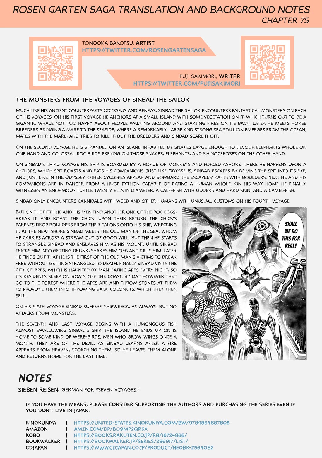 Rosen Garten Saga Chapter 75 page 26 - Chapter 75: Real ~Die Sieben Reisen~