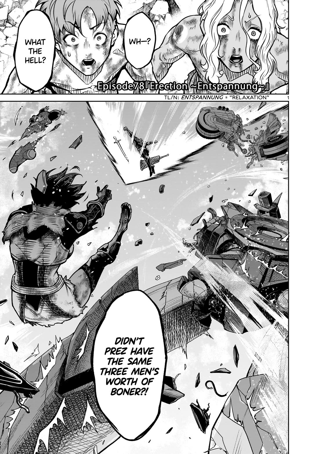 Rosen Garten Saga Chapter 78 page 1 - Chapter 78: Erection ~Entspannung~