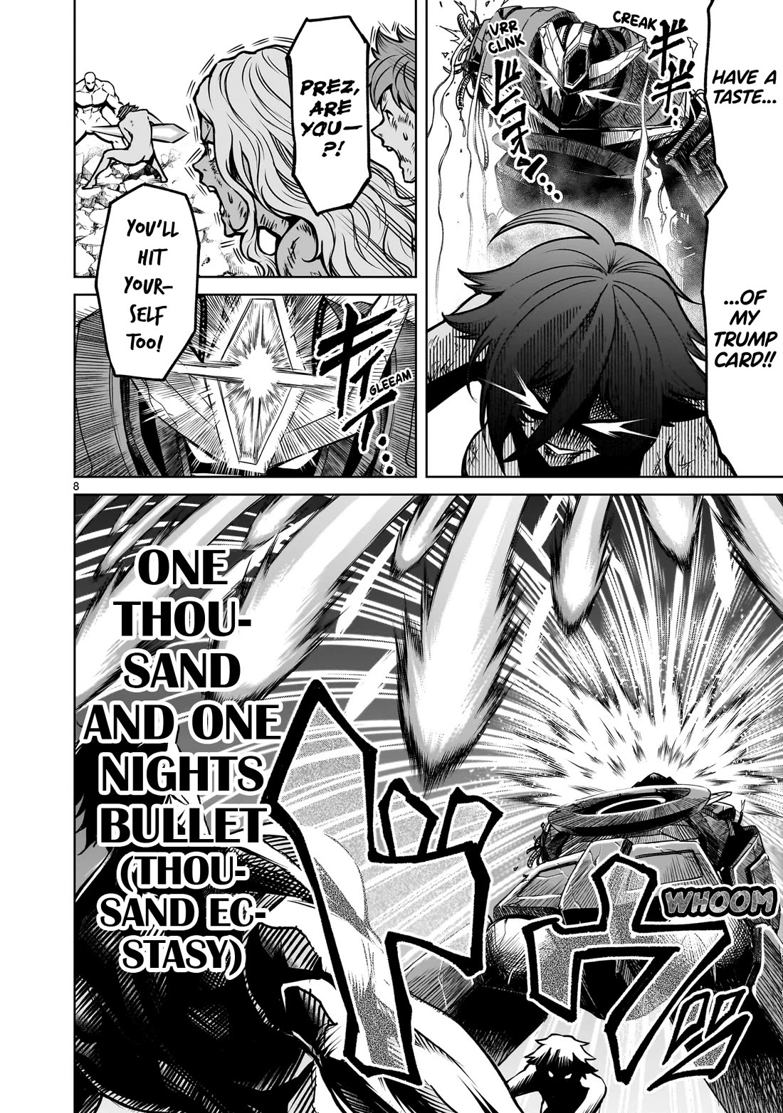 Rosen Garten Saga Chapter 78 page 8 - Chapter 78: Erection ~Entspannung~