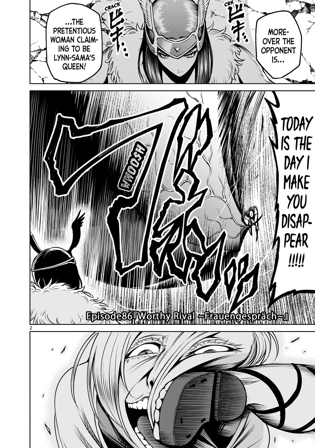 Rosen Garten Saga Chapter 86 page 3 - Chapter 86: Worthy Rival ~Frauengespräch~