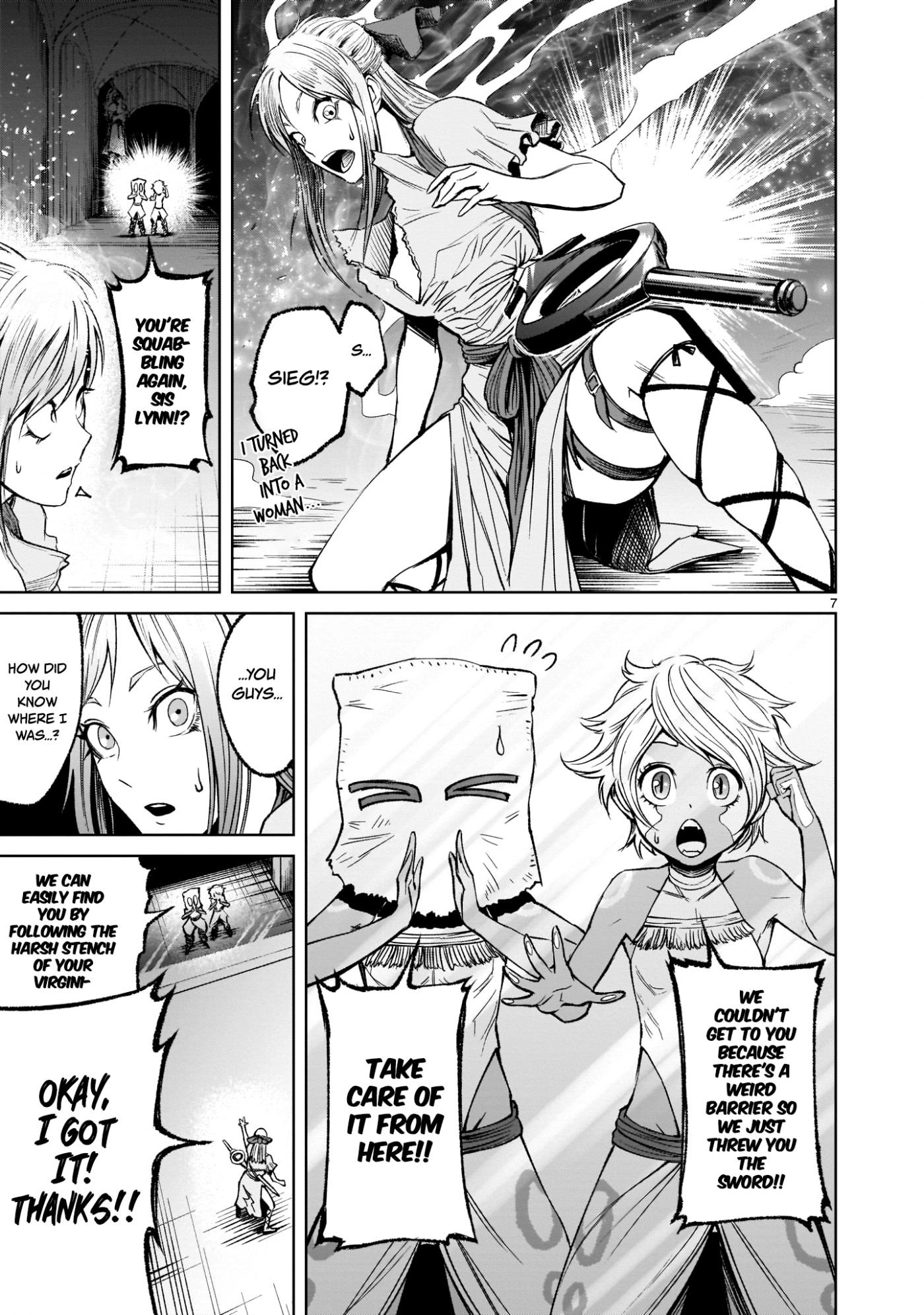 Rosen Garten Saga Chapter 9 page 7 - Chapter 9: Friend/Foe ~Ambivalenz~