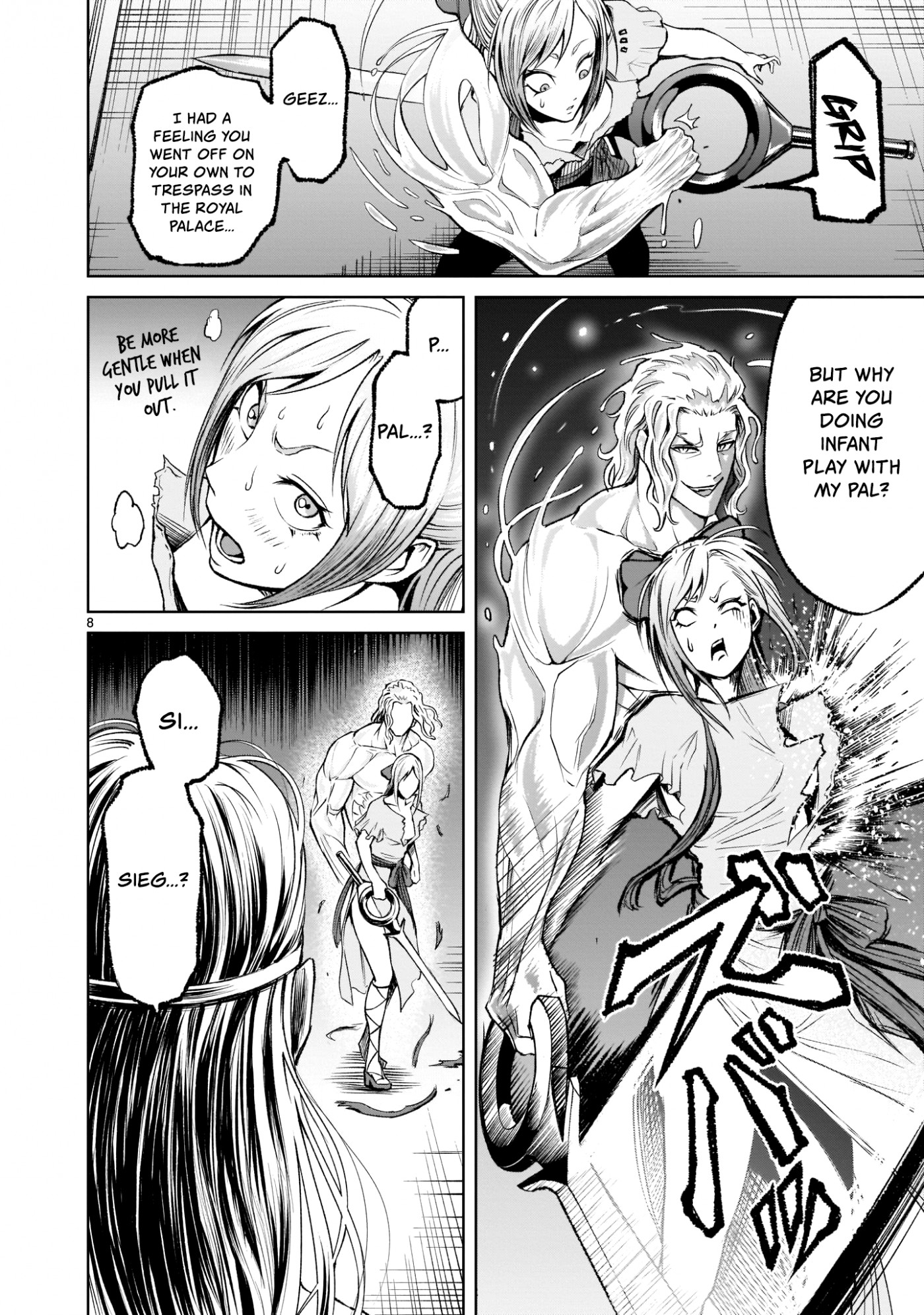 Rosen Garten Saga Chapter 9 page 8 - Chapter 9: Friend/Foe ~Ambivalenz~