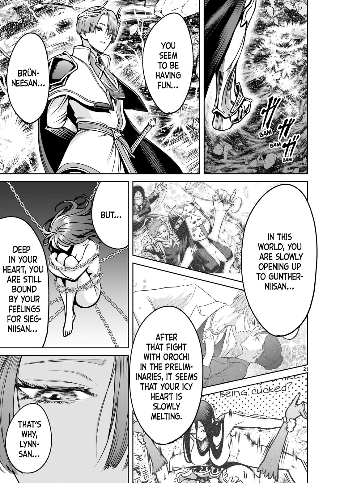 Rosen Garten Saga Chapter 90 page 21 - Chapter 90: Imprisoned Heart ~Gefangener~