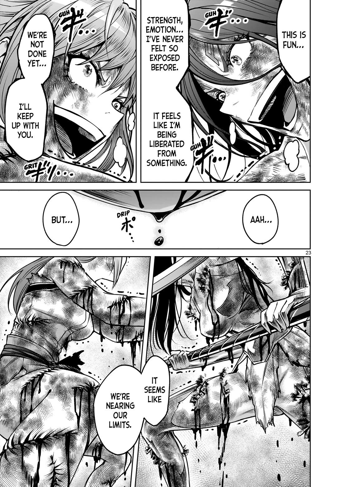 Rosen Garten Saga Chapter 90 page 23 - Chapter 90: Imprisoned Heart ~Gefangener~