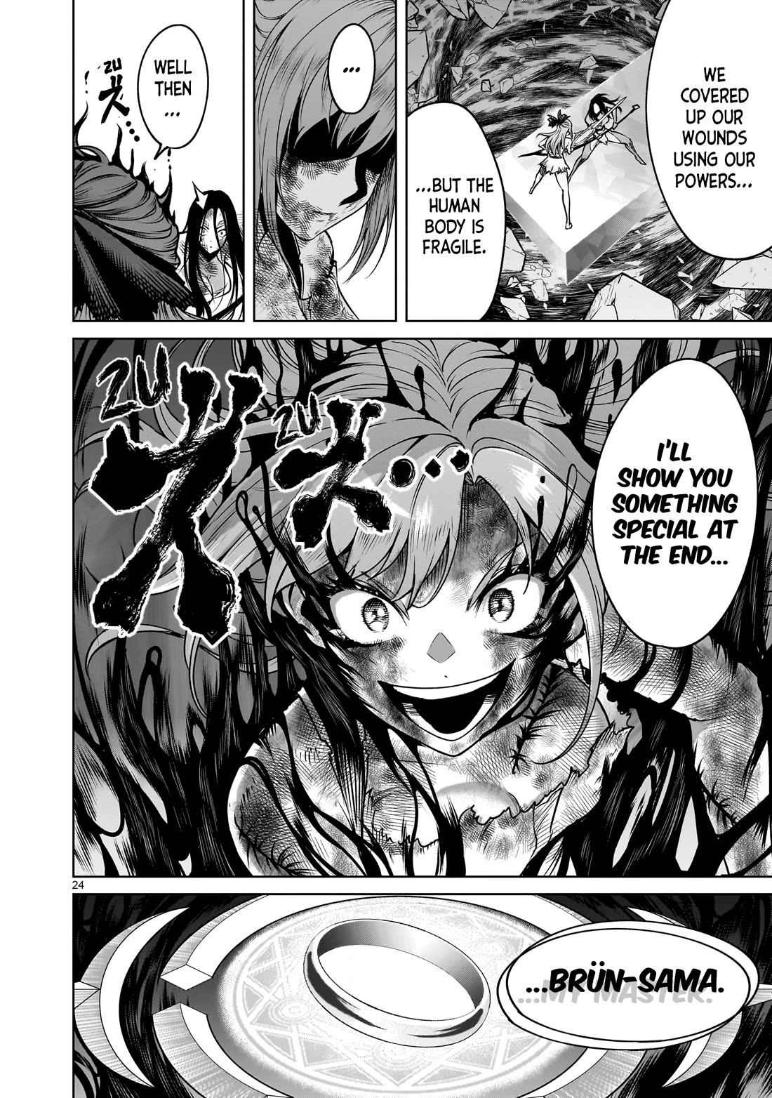 Rosen Garten Saga Chapter 90 page 24 - Chapter 90: Imprisoned Heart ~Gefangener~
