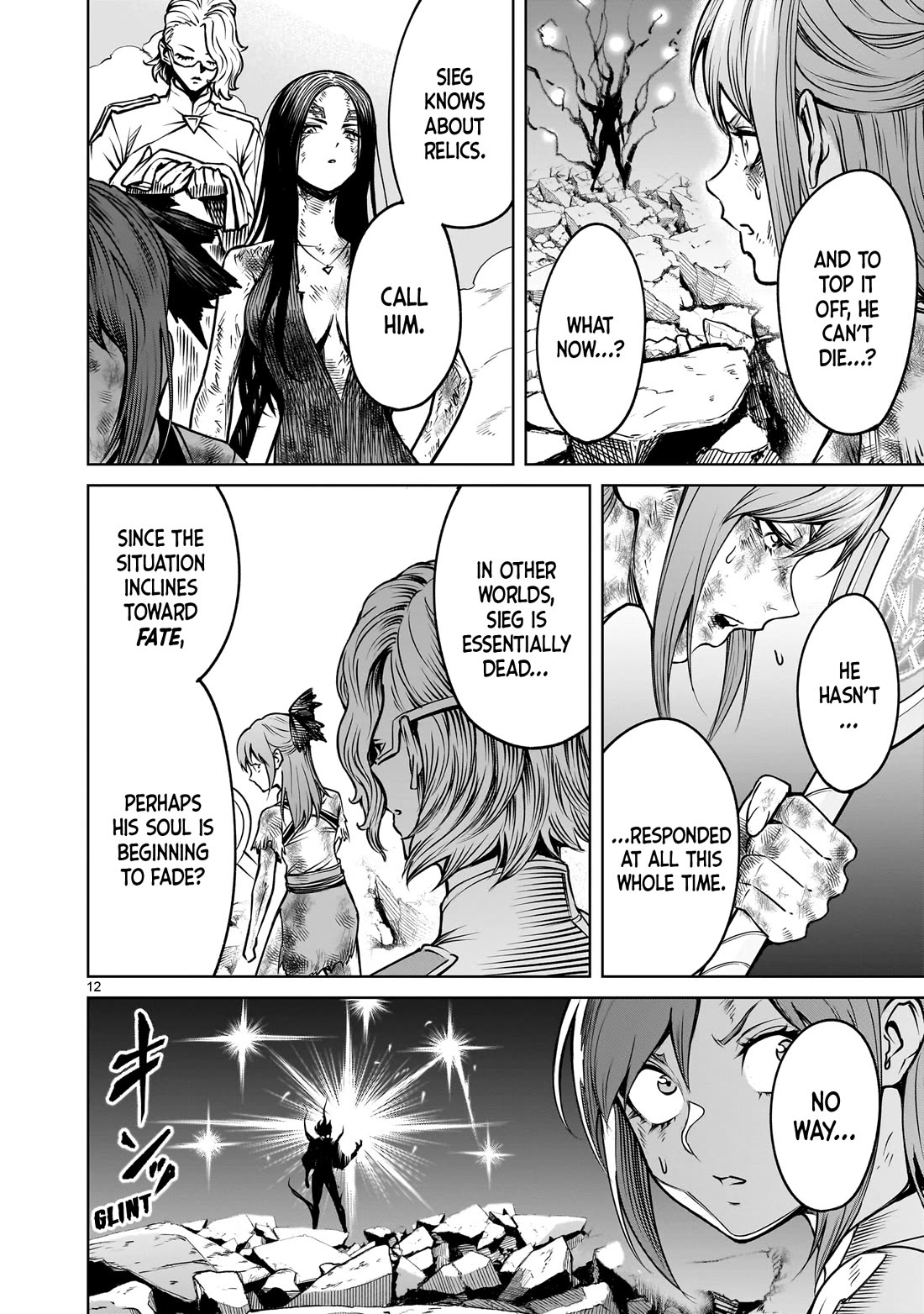 Rosen Garten Saga Chapter 93 page 12 - Chapter 93: Promise ~Vorhut~
