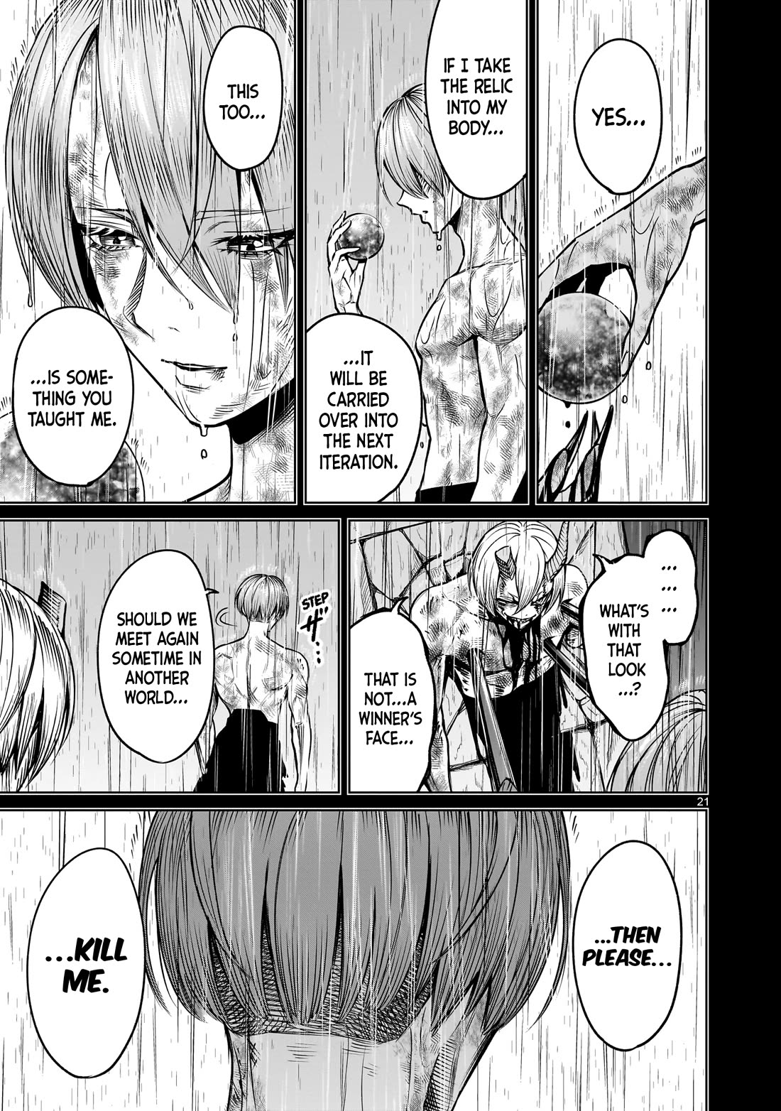 Rosen Garten Saga Chapter 93 page 21 - Chapter 93: Promise ~Vorhut~